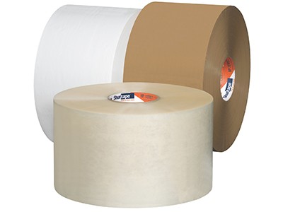 153461 - Heavy Duty Grade; 3.0 mil, 30 micron cast BOPP film, synthetic rubber/resin hot melt adhesive