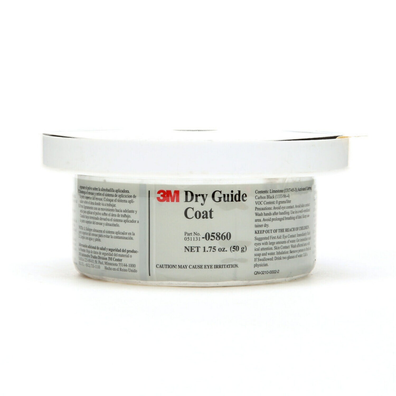 7000000596 - 3M Dry Guide Coat 05860, 1.75 oz (50 g) Cartridge , 10 Packs/Case