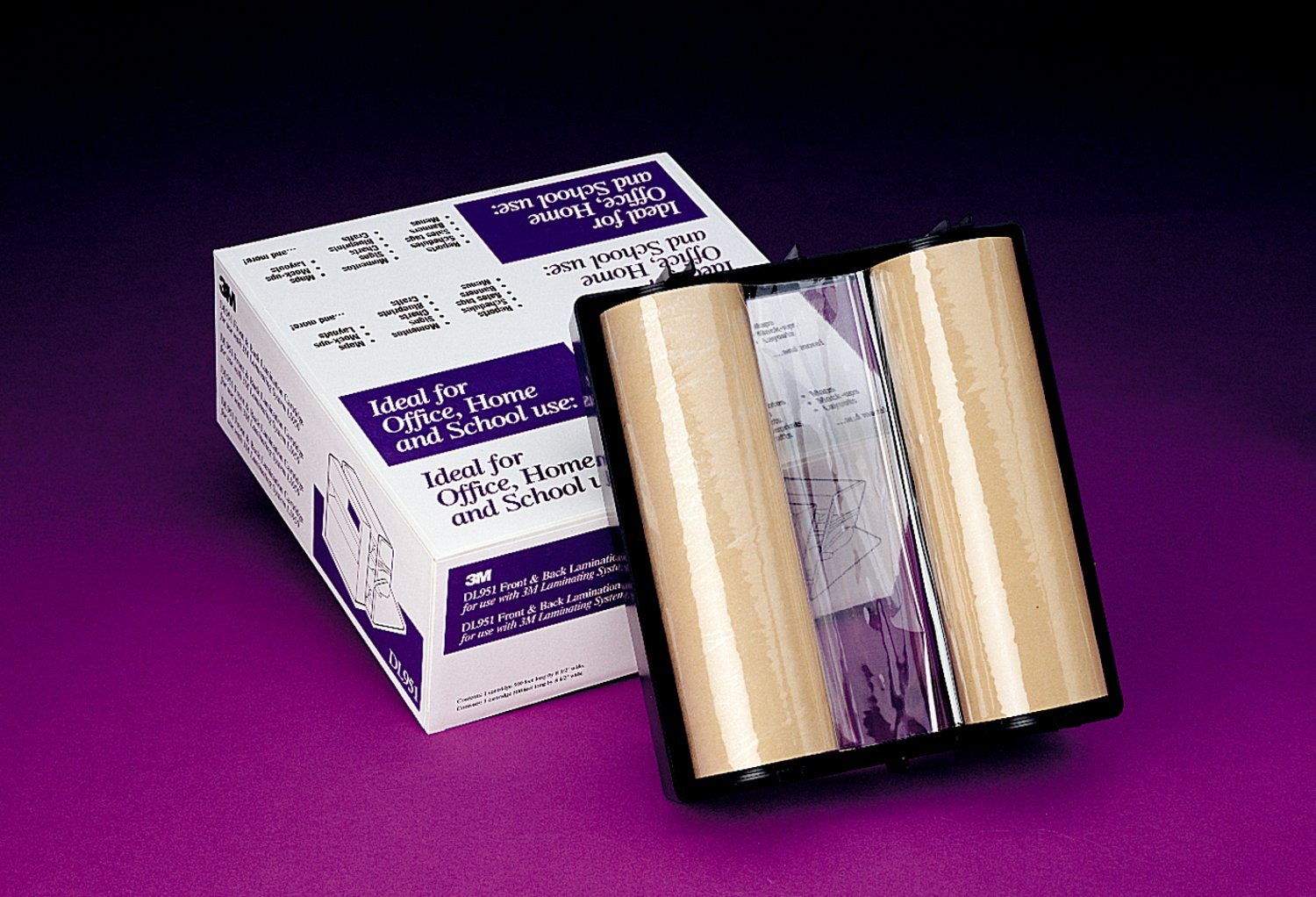 7100138752 - 3M Dual Laminate Refill Cartridge DL951, 8-1/2 in x 100 ft rl