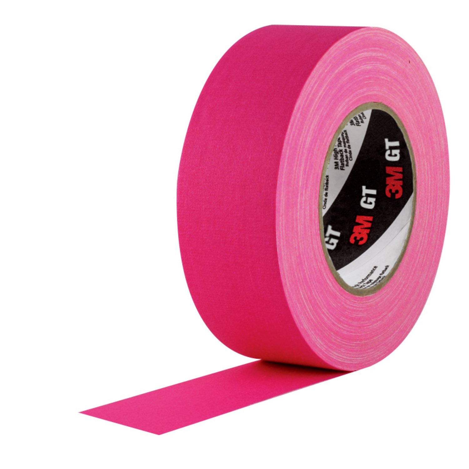 7010375522 - 3M Premium Matte Cloth (Gaffers) Tape GT2, Fluorescent Pink, 48 mm x 50
m, 11 mil, 24/Case