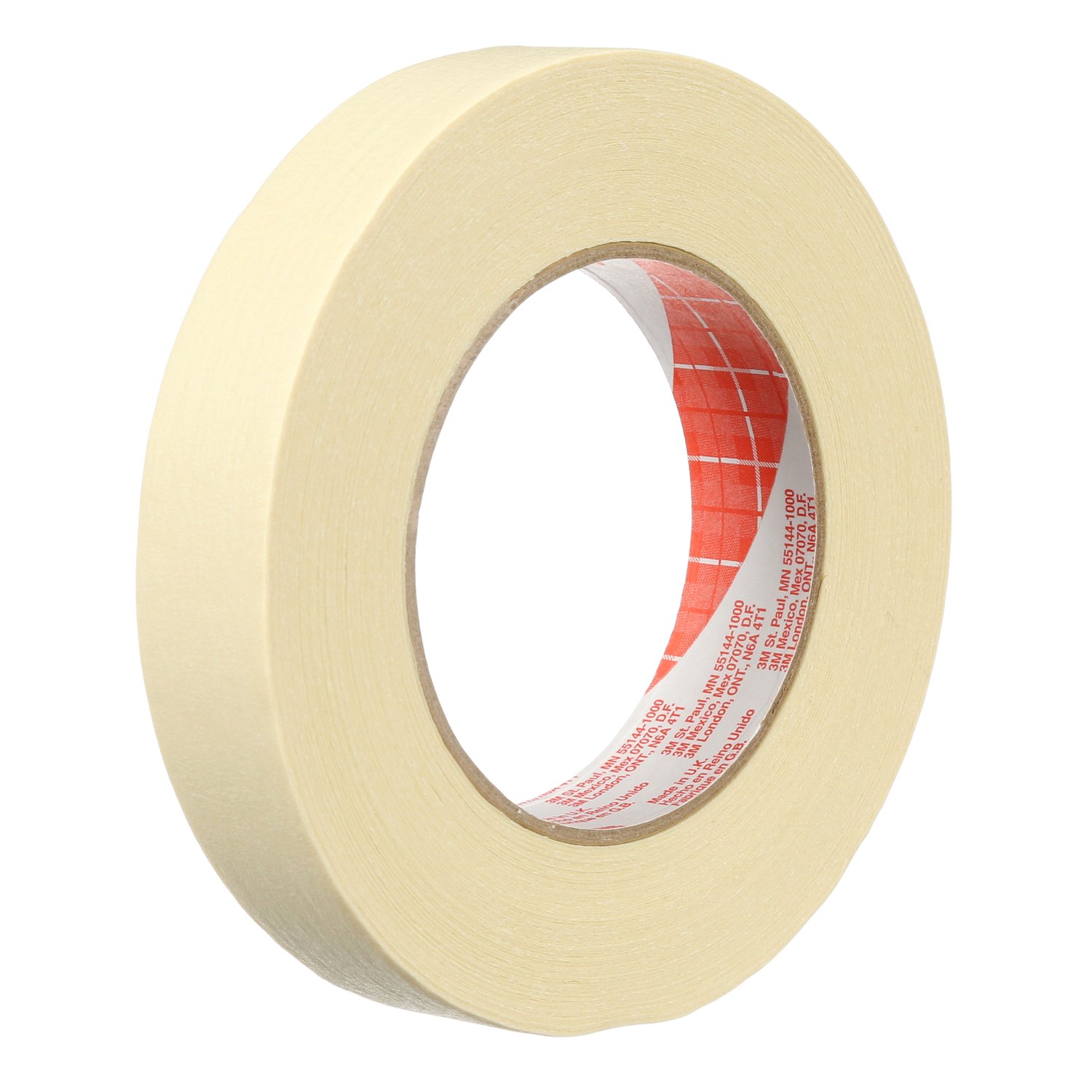 7000088383 - 3M Performance Masking Tape 2364, Tan, 18 mm x 55 m, 6.5 mil, 48 Rolls/Case