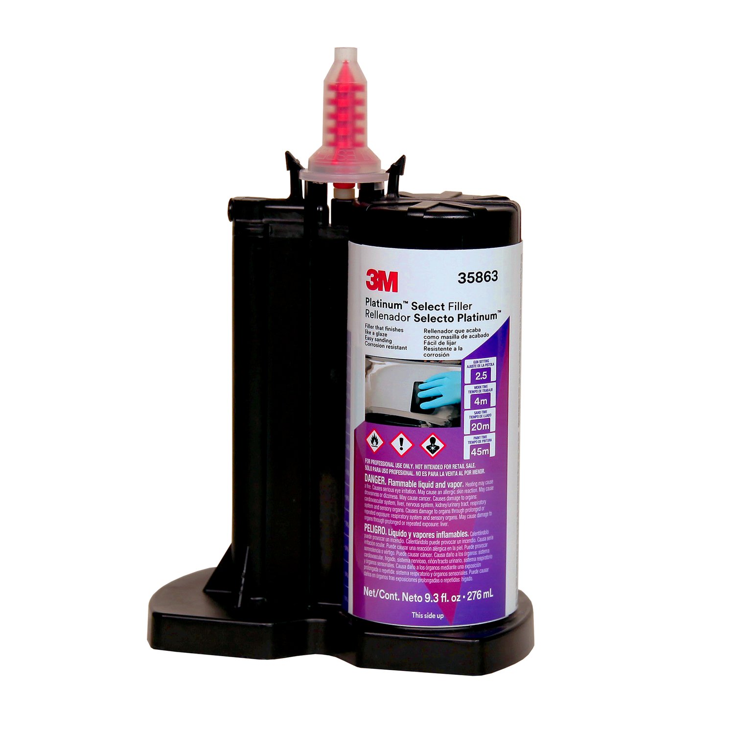 7100095935 - 3M Platinum Select Filler 35863, 276 mL, 6/Case