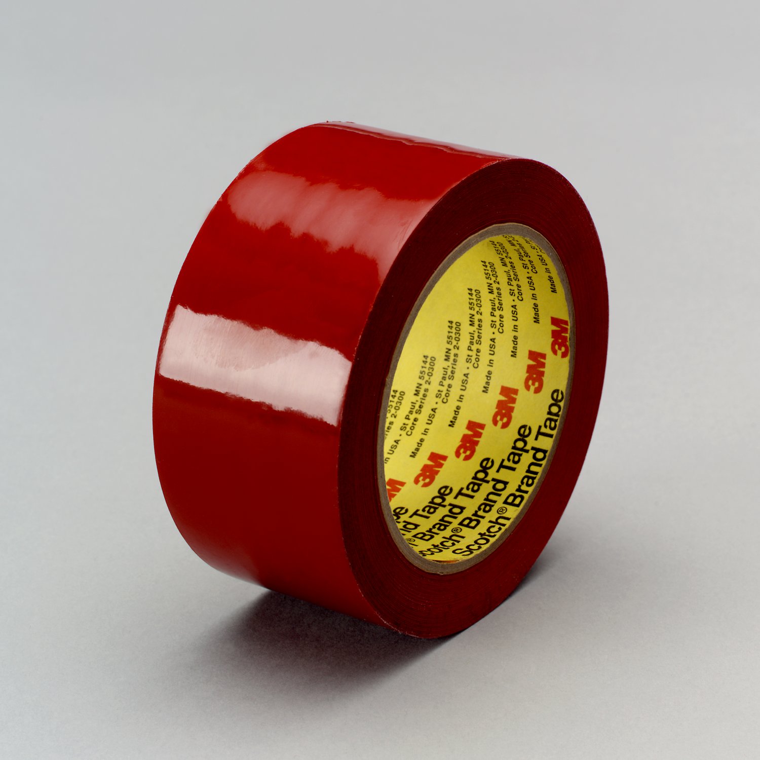7000048379 - 3M Polyethylene Tape 483, Red, 1 in x 36 yd, 5.0 mil, 36 Roll/Case