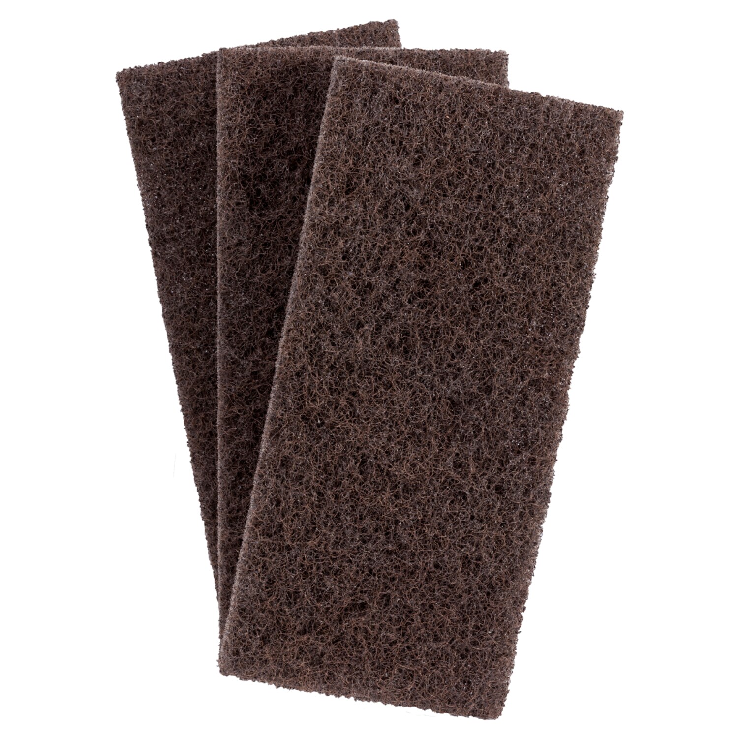 7100360210 - Brown Utility Pad 8541AS, AMSAN REN02108, 4-5/8 in x 10 in, 10/Case, Private Label