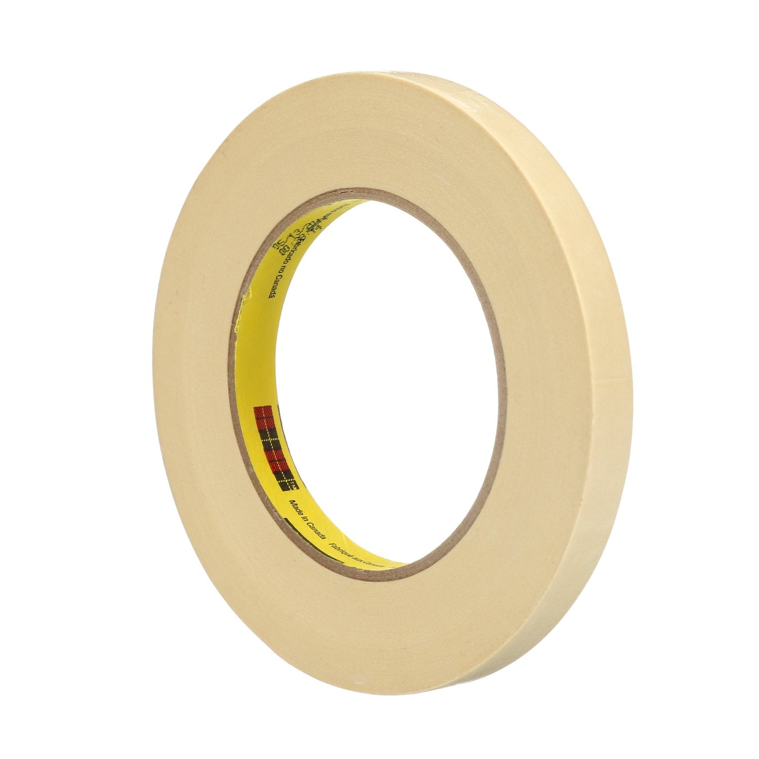 7010373693 - 3M General Purpose Masking Tape 234, Tan, 1/2 in x 60 yd, 5.9 mil, 96/Case
