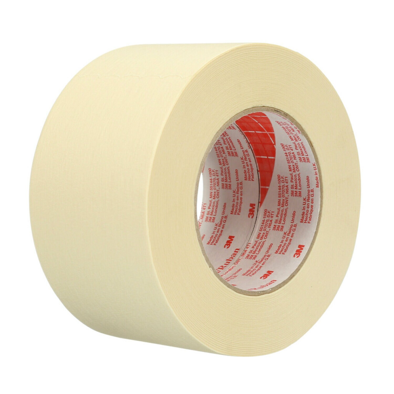 7000088407 - 3M Performance Masking Tape 2364, Tan, 72 mm x 55 m, 6.5 mil, 12/Case