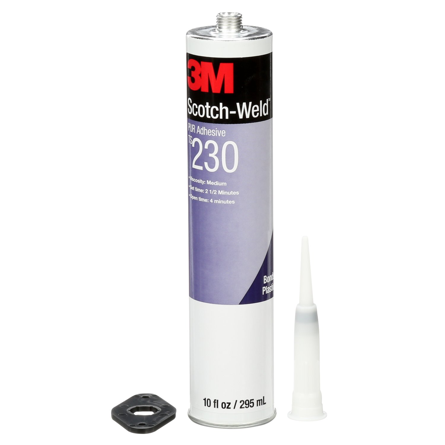 7000000898 - 3M Scotch-Weld PUR Adhesive TS230, Off-White, 1/10 Gallon Cartridge, 5 Bottle/Case