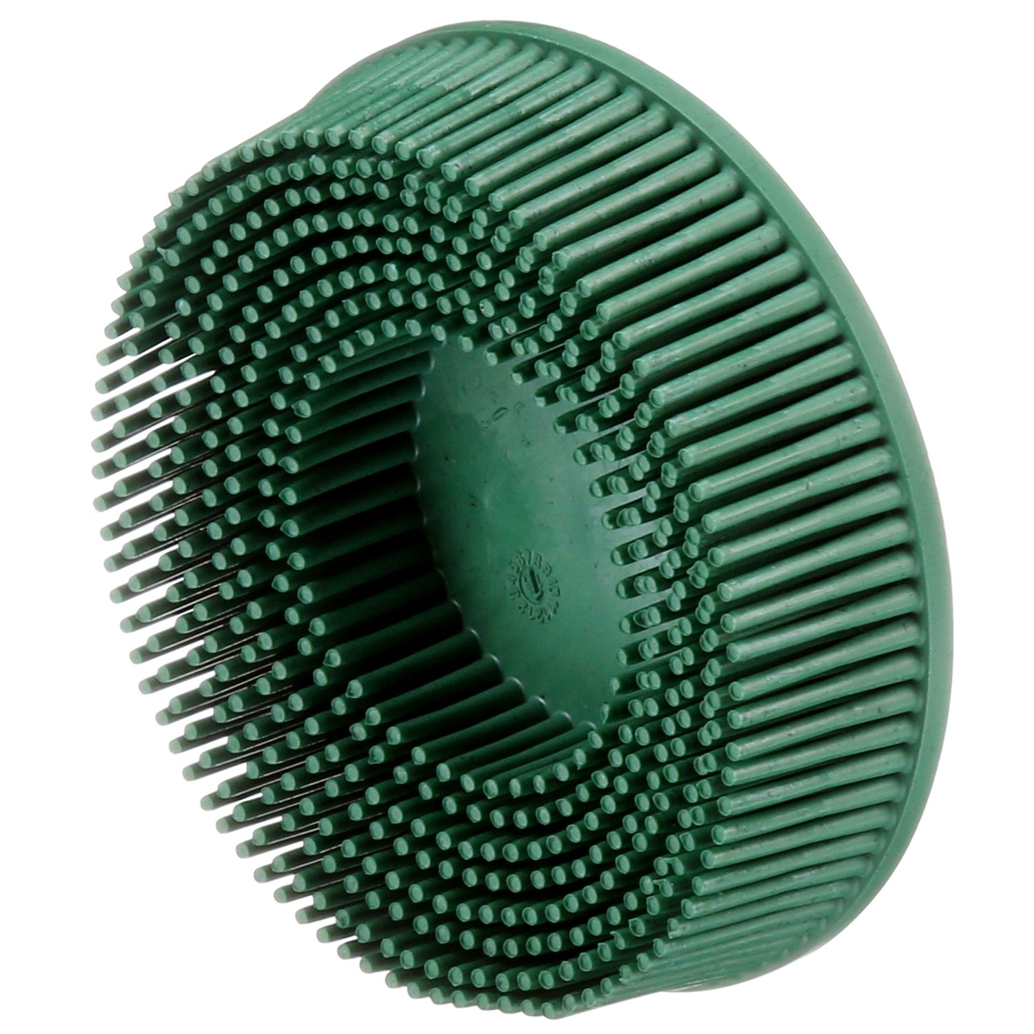 7100138305 - Scotch-Brite Roloc Bristle Disc, RD-ZB, 07526, 50, TR, Green, 76 mm, DSI Insert, 10/Carton, 40 ea/Case