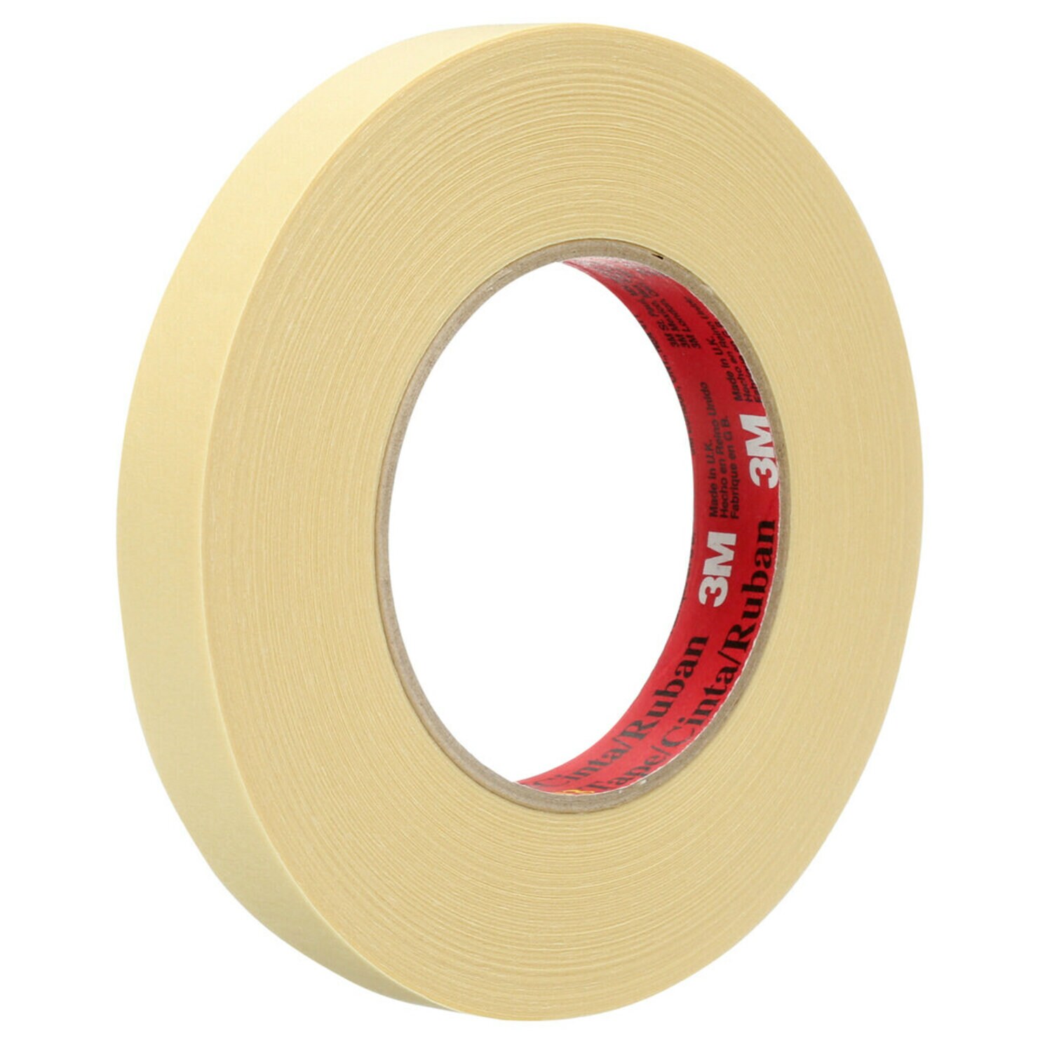 7000088391 - 3M High Performance Masking Tape 2693, Tan, 18 mm x 55 m, 7.9 mil, 48 Rolls/Case