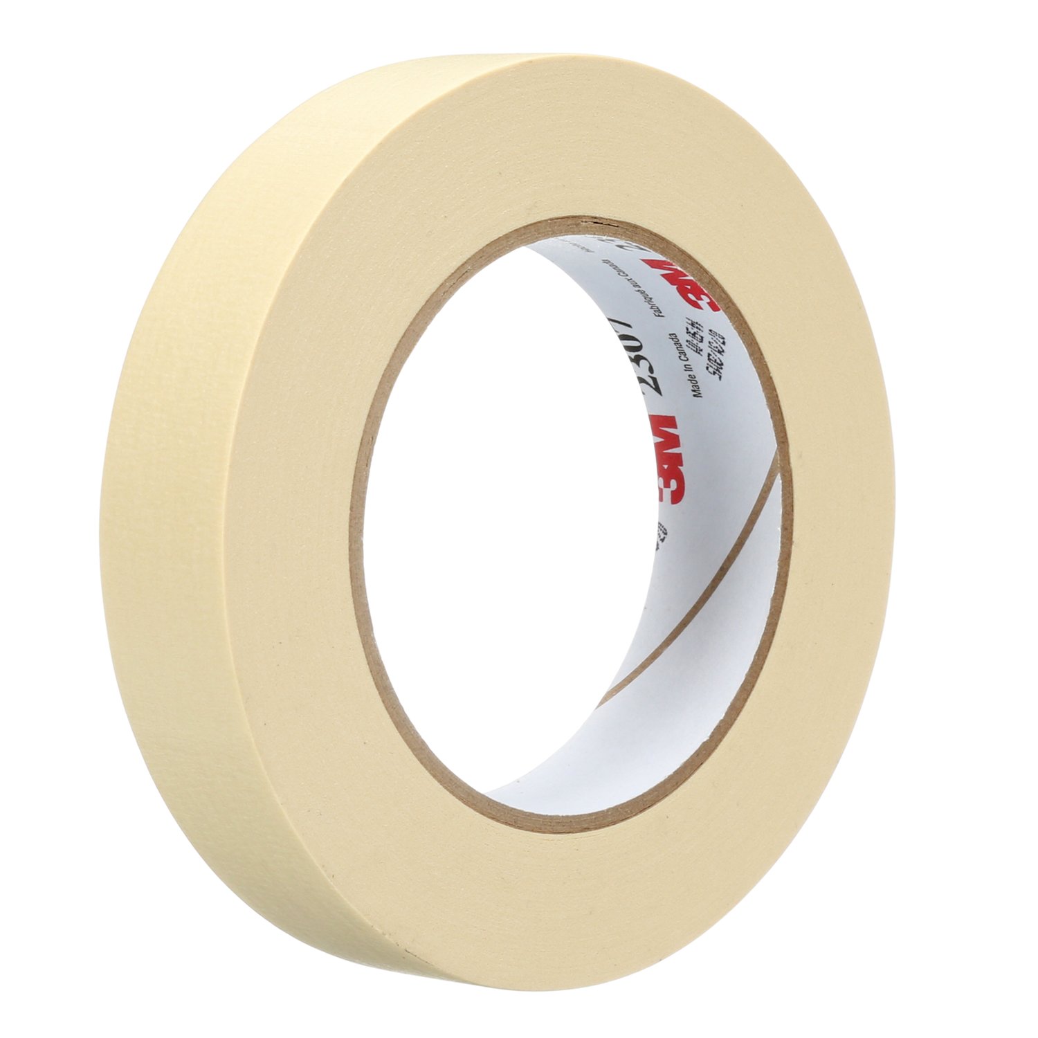 7000123531 - 3M Masking Tape 2307, Tan, 24 mm x 55 m, 5.2 mil, 36 Roll/Case