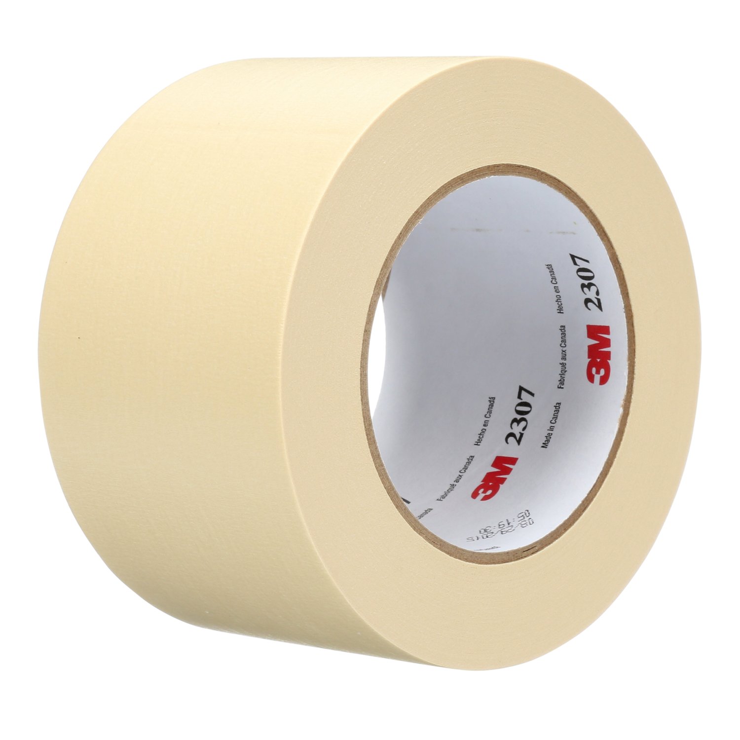7000123534 - 3M Masking Tape 2307, Tan, 72 mm x 55 m, 5.2 mil, 12 Roll/Case