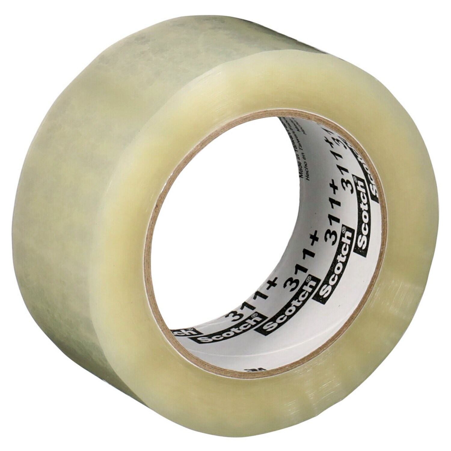 7010306820 - Scotch High Tack Box Sealing Tape 311+, Clear, 48 mm x 100 m, 36/Case