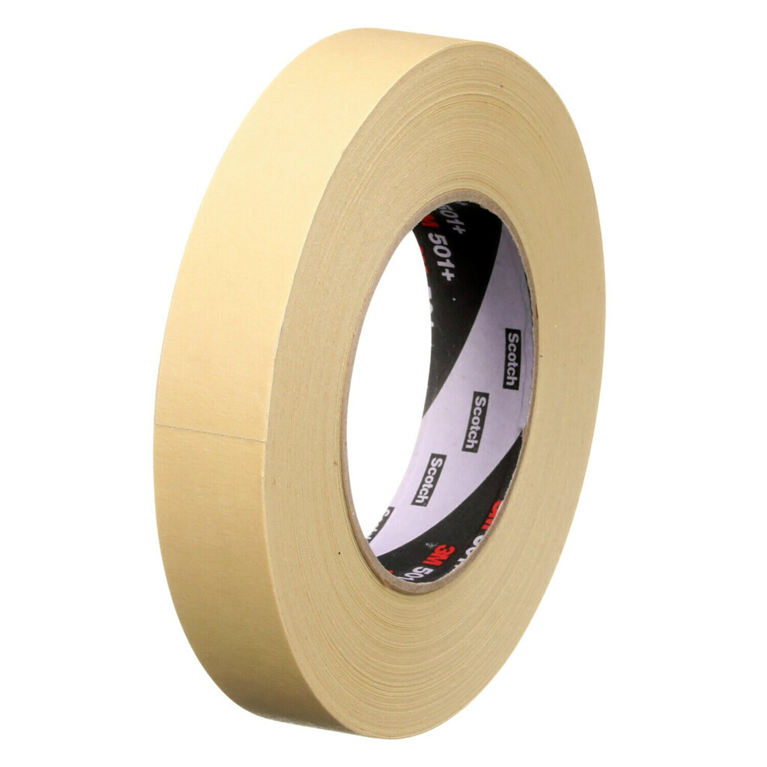 7000138486 - 3M Specialty High Temperature Masking Tape 501+, Tan, 24 mm x 55 m, 7.3
mil, 36 Rolls/Case