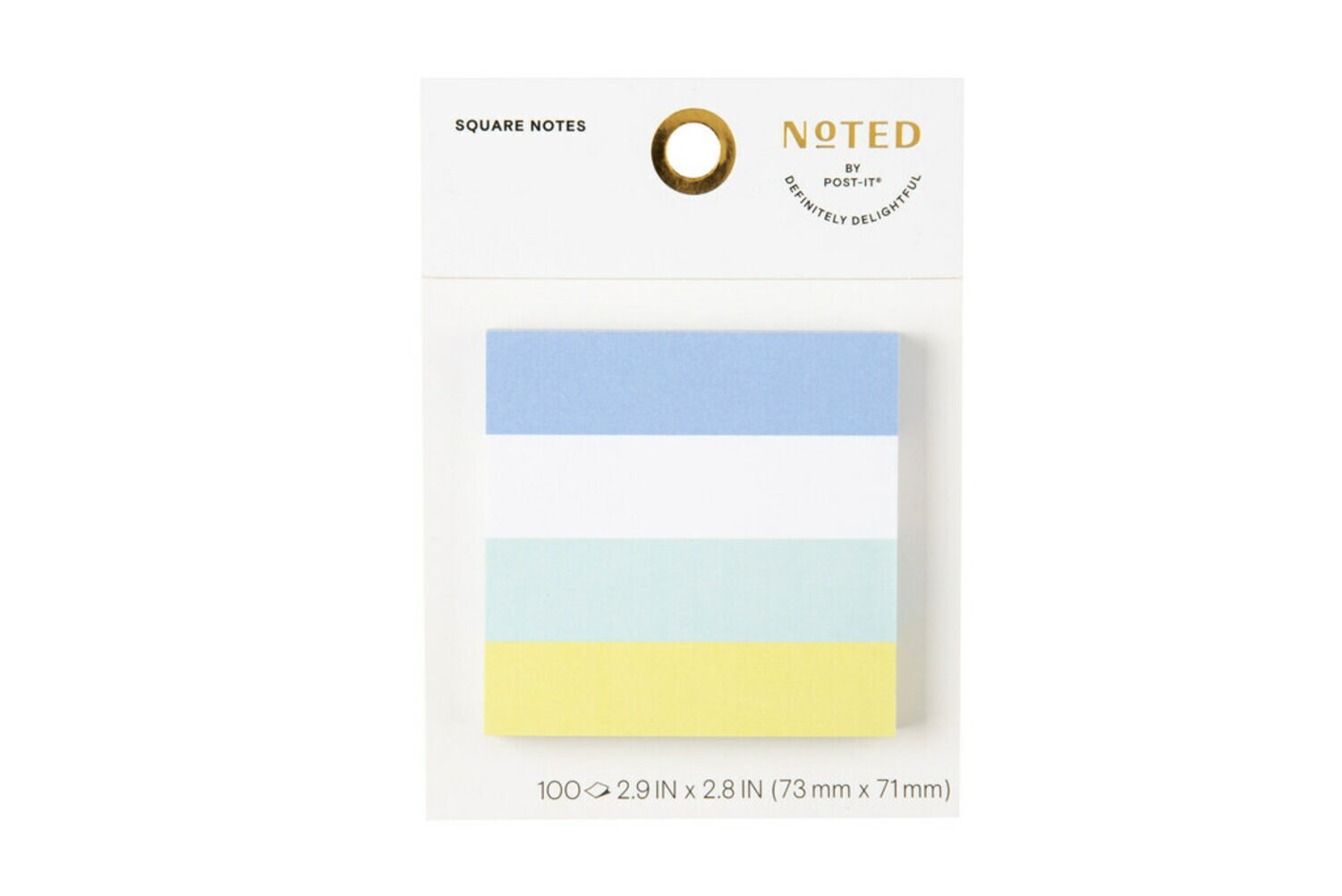 7100264923 - Post-it Printed Notes NTD5-33-ST, 2.9 in x 2.8 in (73 mm x 71 mm)