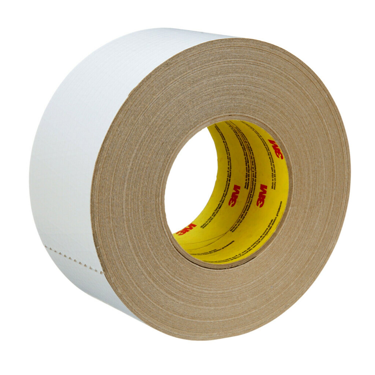 7100043807 - 3M Venture Tape Film Faced ASJ Tape 106FXP, White, 72 mm x 45.7 m, 16 Rolls/Case