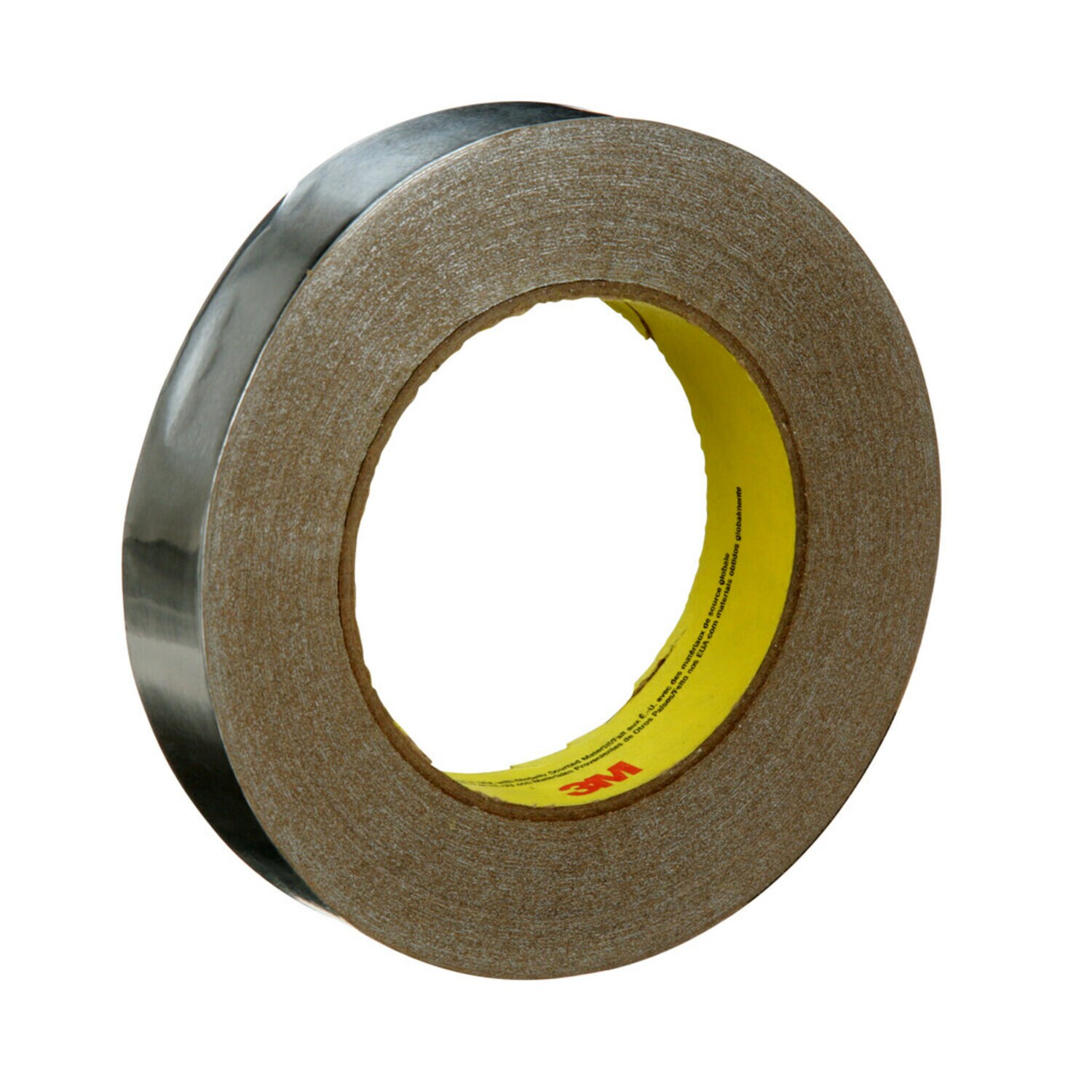 7100043962 - 3M Venture Tape Aluminum Foil Tape 1520CW, Silver, 1 in x 50 yd, 3.2 mil, 48 Rolls/Case