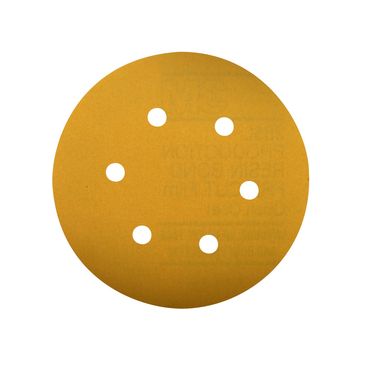 7010511605 - 3M Hookit Gold Film Disc 255L, P100, 6 in x NH, D/F 6HL, Die 600HZ