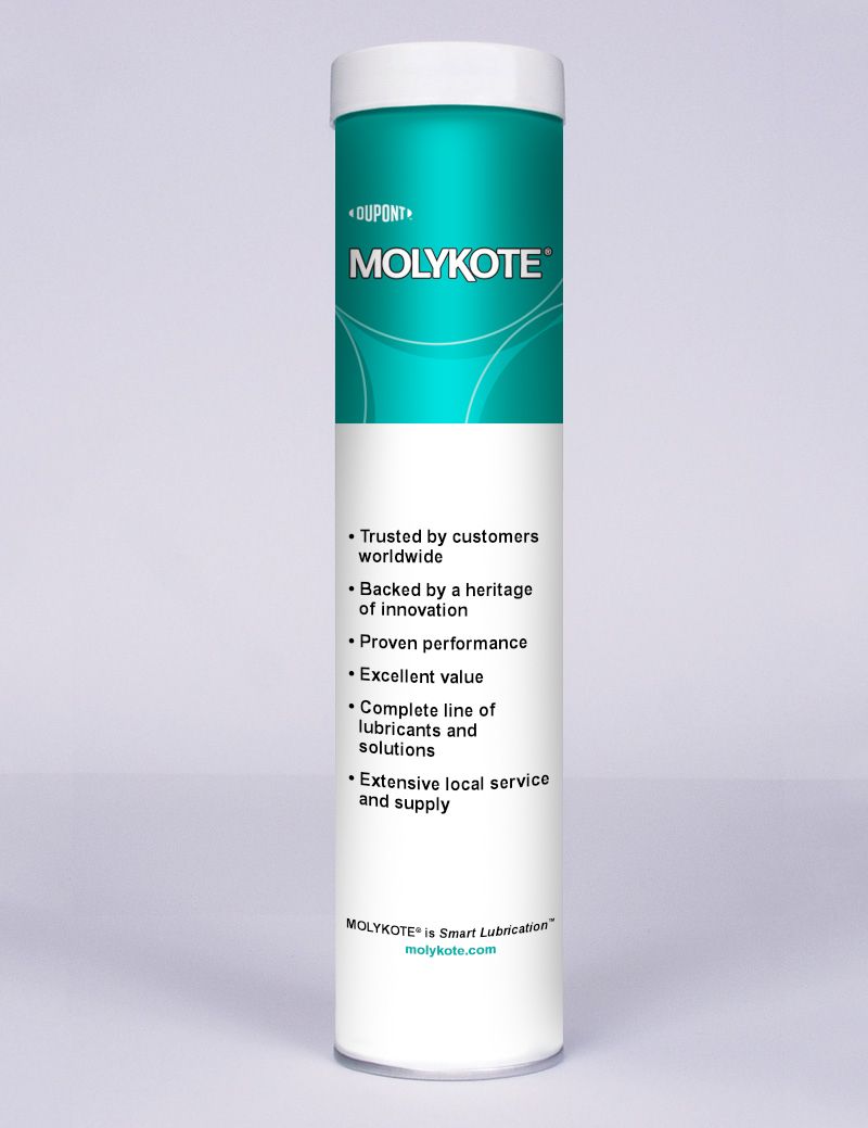  - MOLYKOTE G-0050 FM WHITE EP BEARING GREASE - 380GM