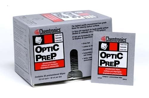 CP410 - CHEMTRONICS OPTIC PREP LENS GRADE TISSUE FOR CLEANING OPTICS 4IN X 8.25IN