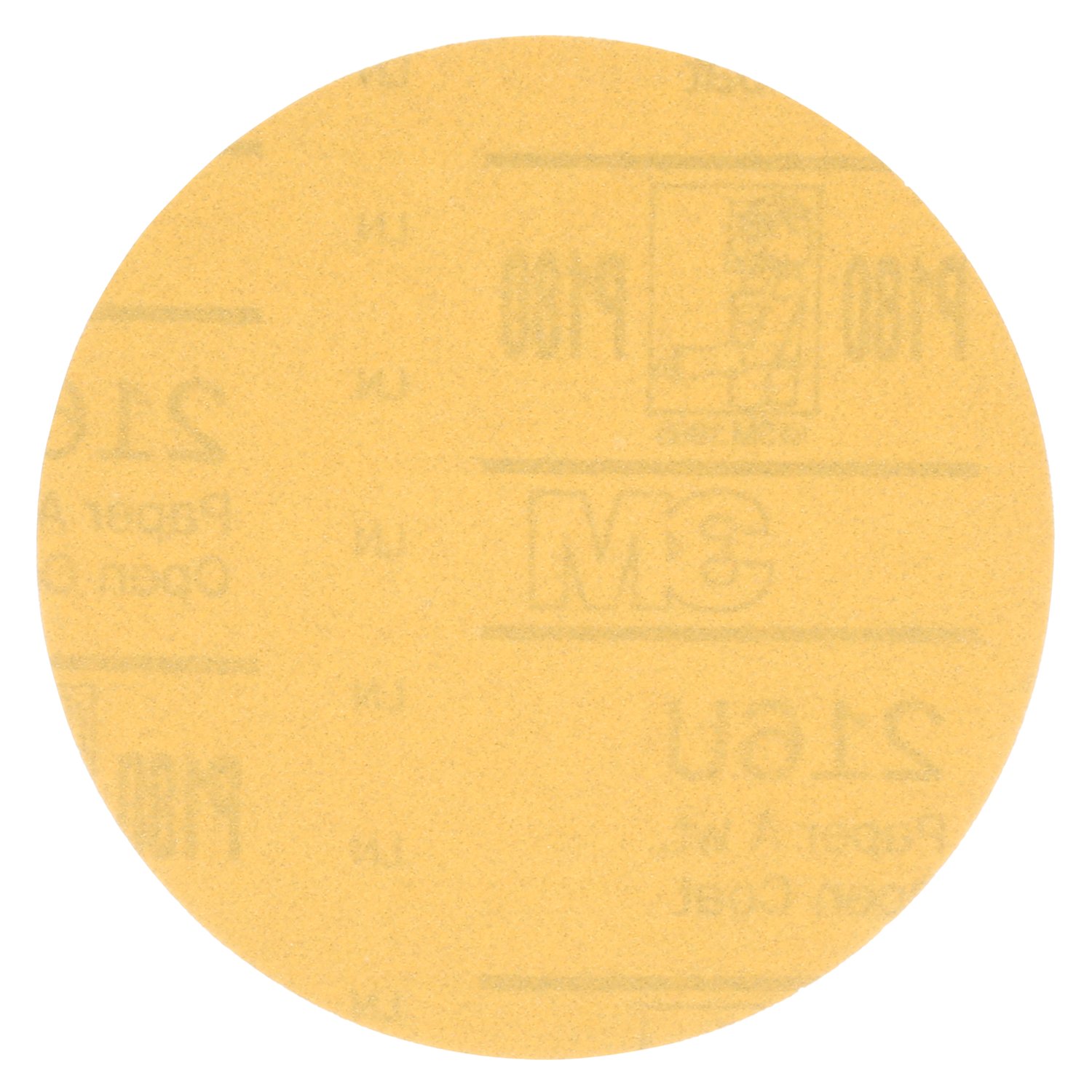 7010511168 - 3M Hookit Paper Disc 216U, P600 A-weight, 6 in x NH, Die 600Z