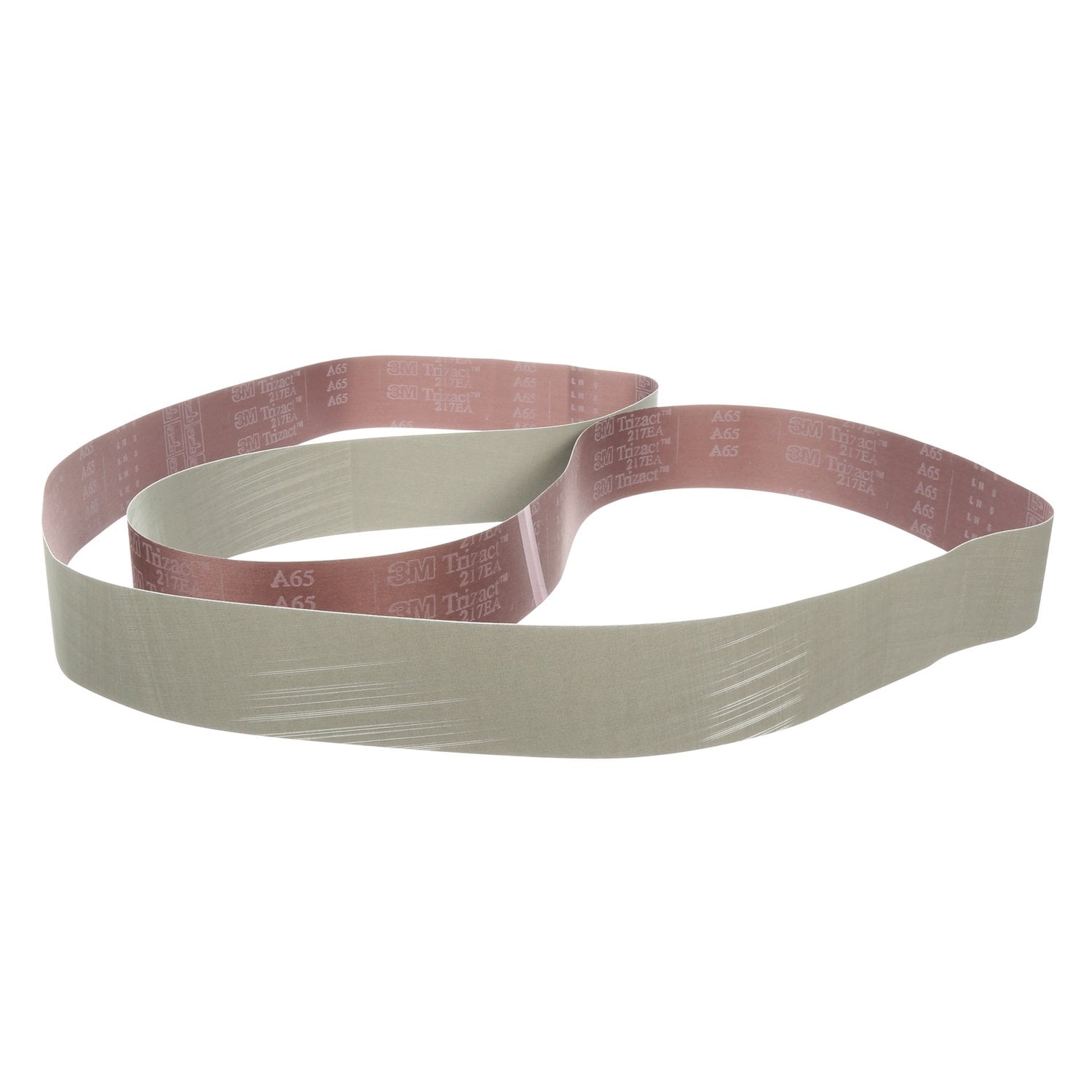 7100230977 - 3M Trizact Cloth Belt 217EA, A100 JE-weight, 2 in x 83 in, Film-lok, Full-flex