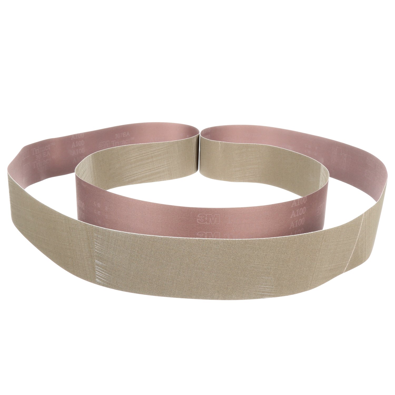 7010328216 - 3M Trizact Cloth Belt 307EA, A45 JE-weight, 3-1/2 in x 15-1/2 in, Film-lok, Full-flex, 50 ea/Case