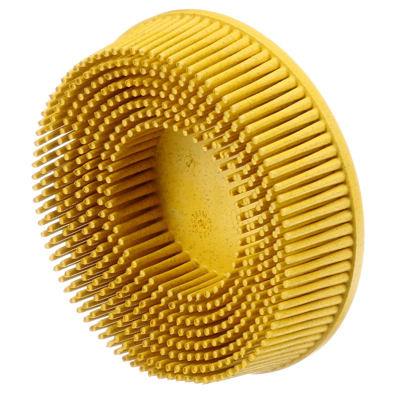7100138170 - Scotch-Brite Roloc Bristle Disc 07527, 3 in x 5/8 Tapered MED, 4 Cartons/Case
