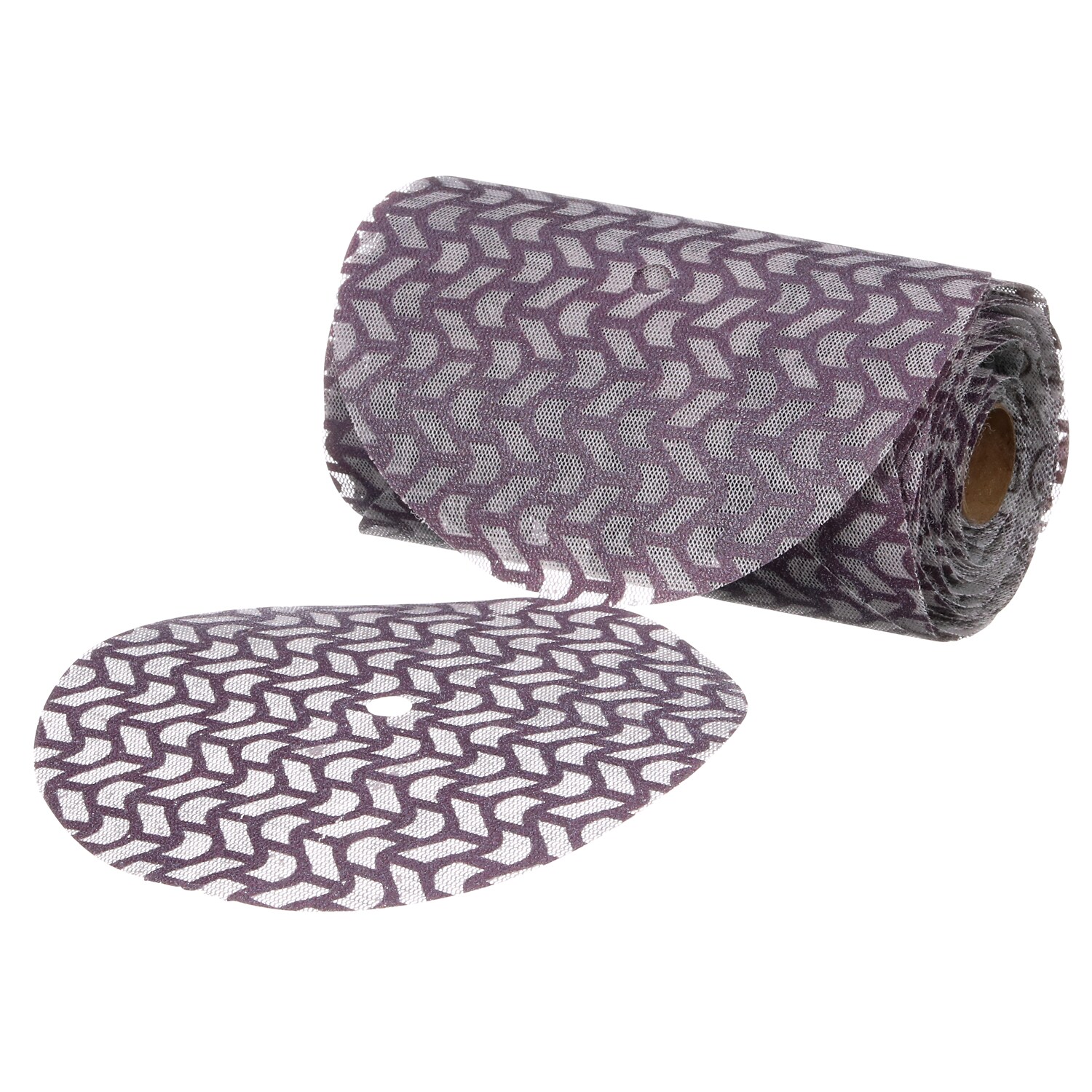 7100291686 - 3M Cubitron II Net Disc Roll 31651, 120+, 6 in, 50 Discs/Roll, 6 Rolls/Case