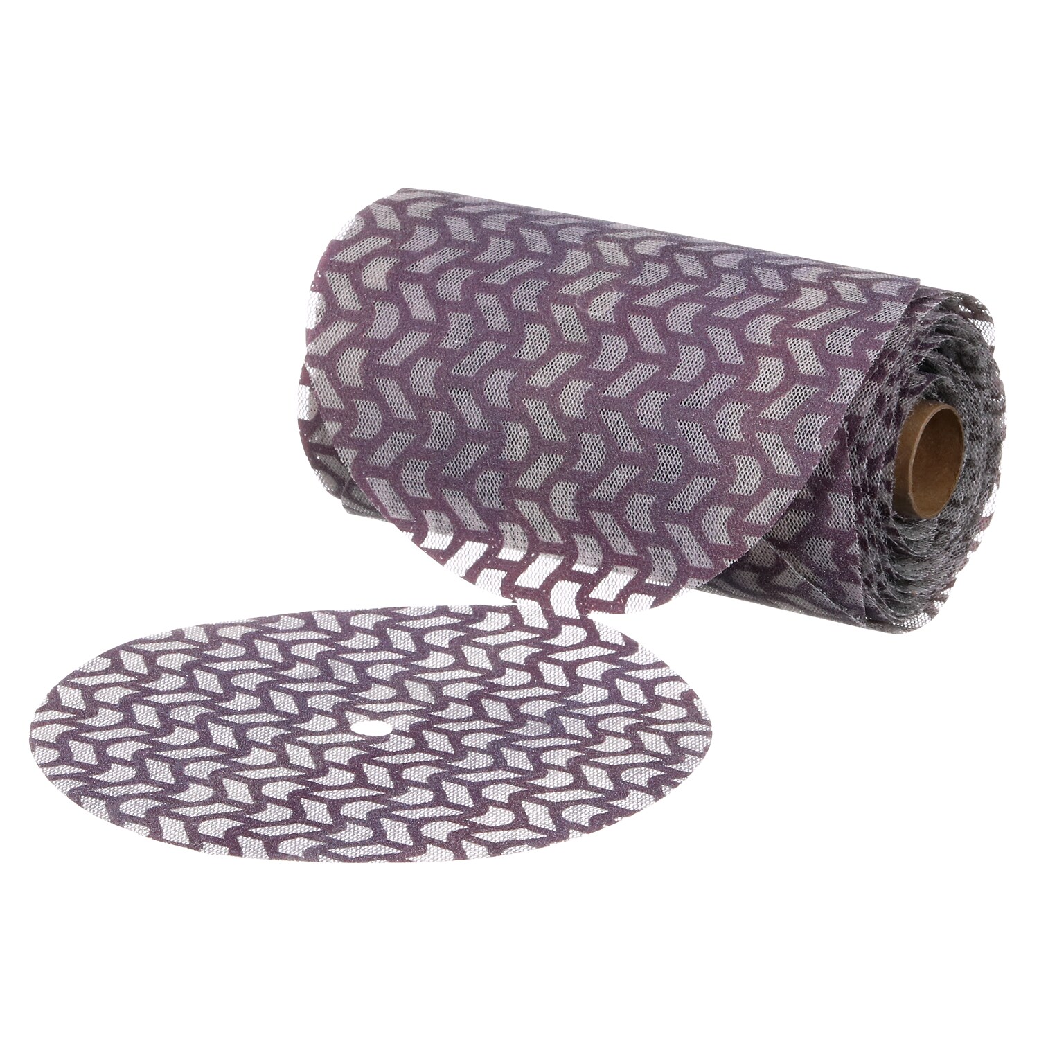 7100291571 - 3M Cubitron II Net Disc Roll 31652, 150+, 6 in, 50 Discs/Roll, 6 Rolls/Case