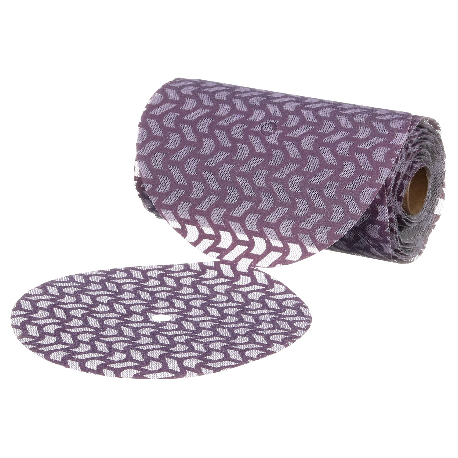 7100291683 - 3M Cubitron II Net Disc Roll 31653, 180+, 6 in, 50 Discs/Roll, 6 Rolls/Case