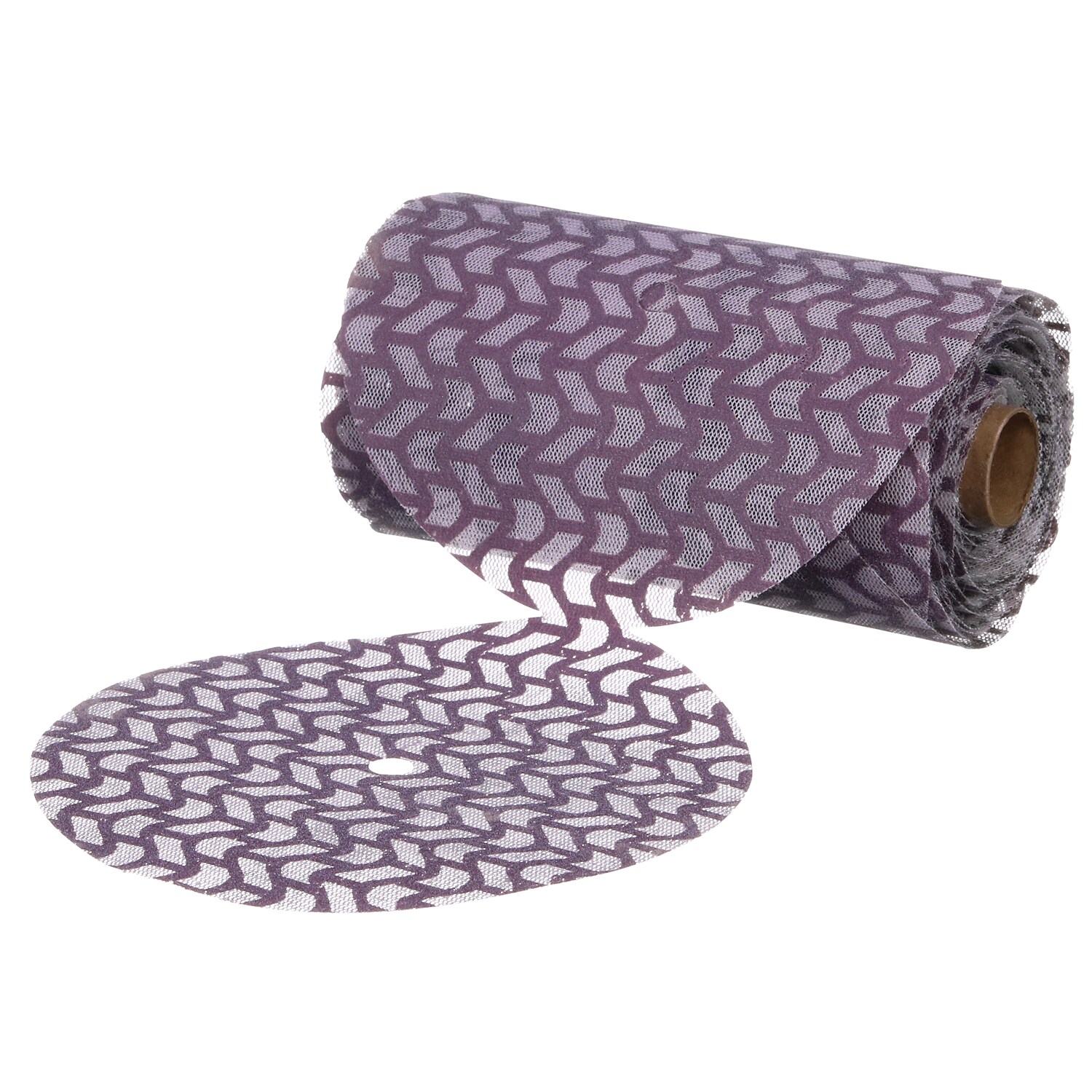 7100290383 - 3M Cubitron II Net Disc Roll 31654, 220+, 6 in, 50 Discs/Roll, 6 Rolls/Case