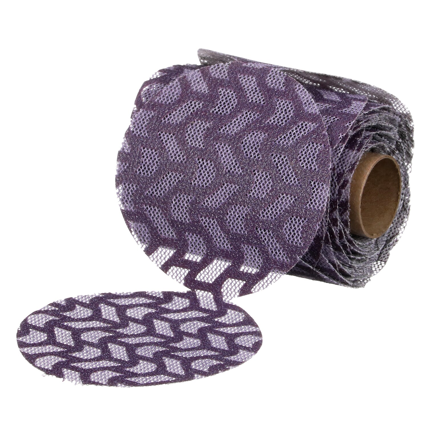 7100291693 - 3M Cubitron II Net Disc Roll 31679, 80+, 3 in, 50 Discs/Roll, 6 Rolls/Case