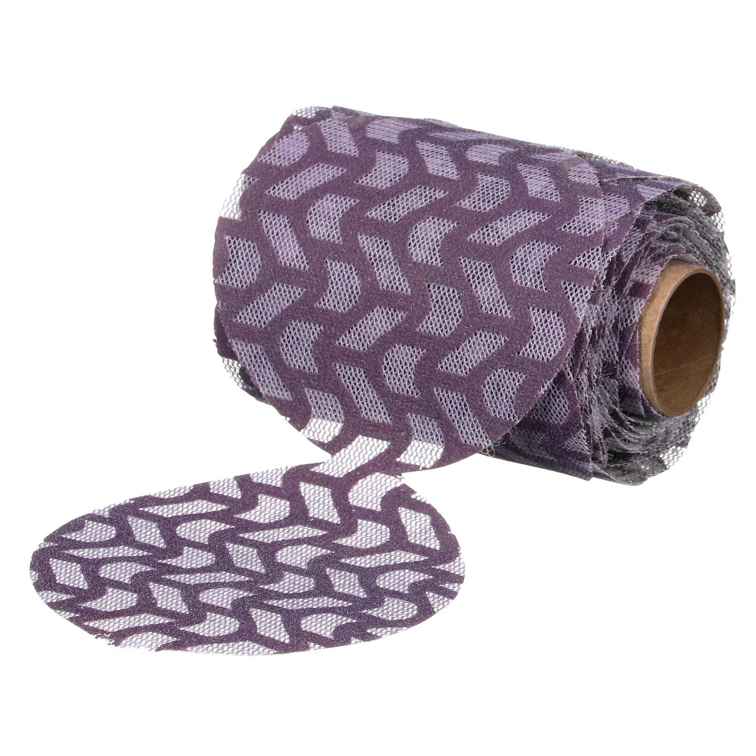 7100291690 - 3M Cubitron II Net Disc Roll 31682, 180+, 3 in, 50 Discs/Roll, 6 Rolls/Case