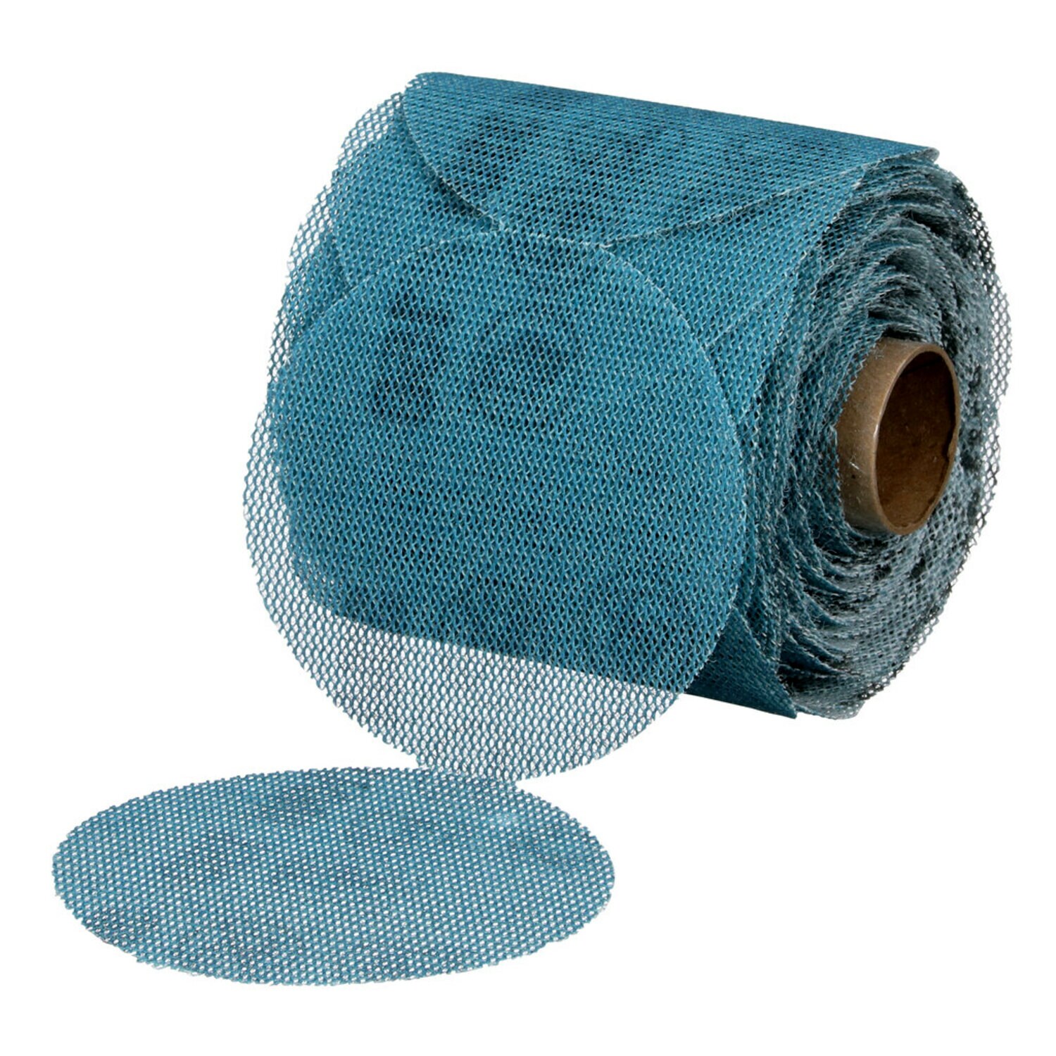 7100254369 - 3M Blue Net Disc Roll 36451, 150, 3 in, 100 Discs/Roll, 8 Rolls/Case