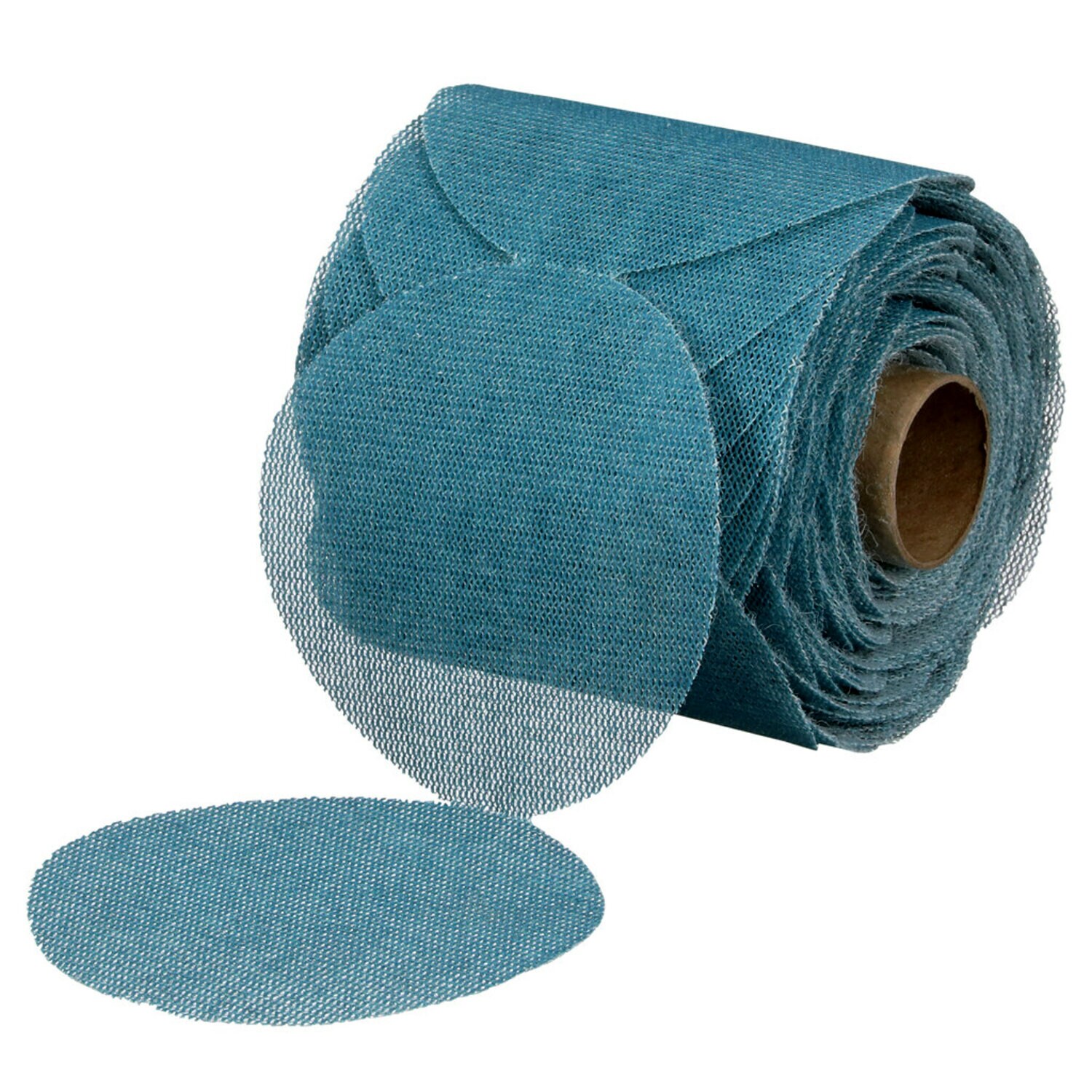 7100254368 - 3M Blue Net Disc Roll 36453, 220, 3 in, 100 Discs/Roll, 8 Rolls/Case