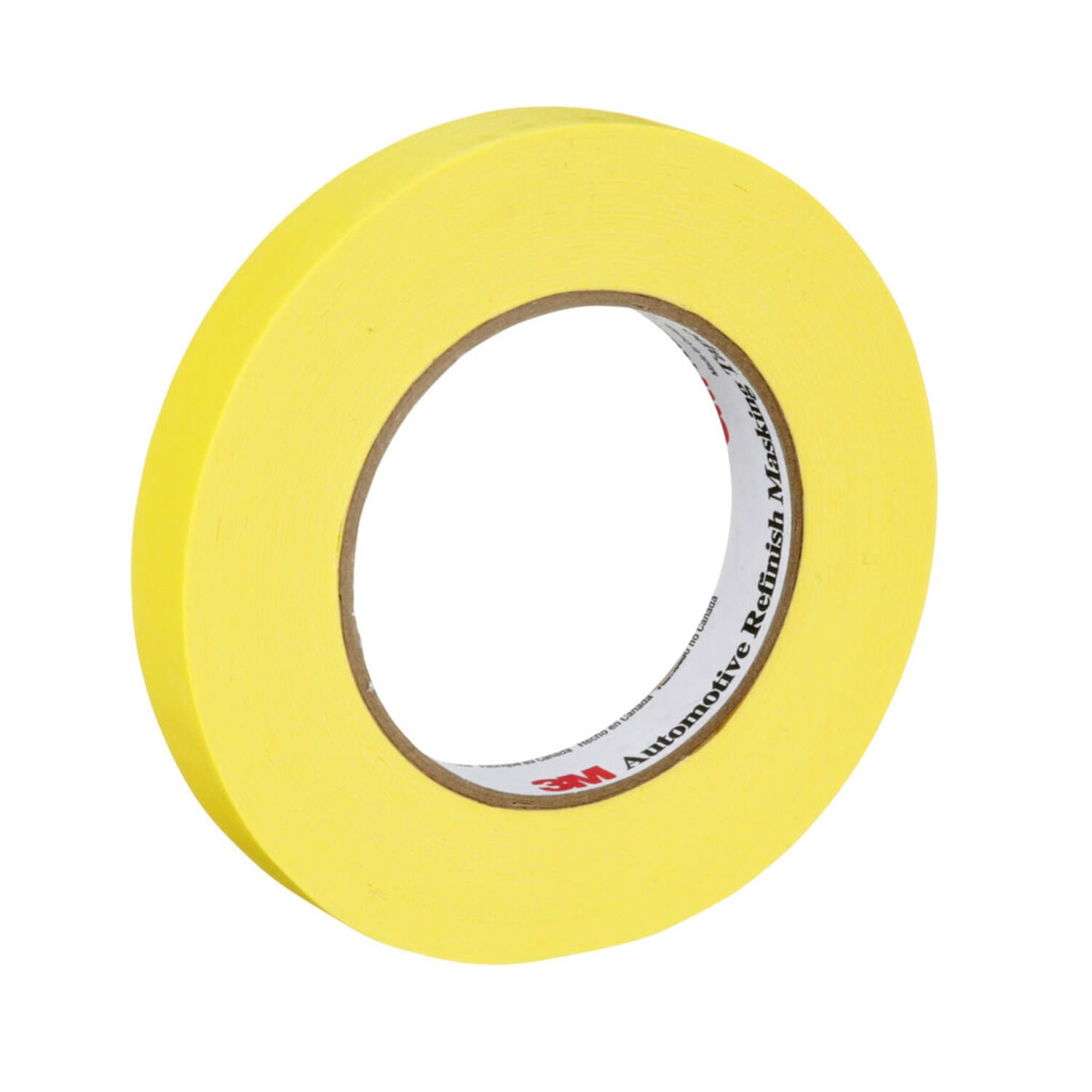 7000119815 - 3M Automotive Yellow Masking Tape 388N, 06652, 18 mm x 55 m, 48 /Case