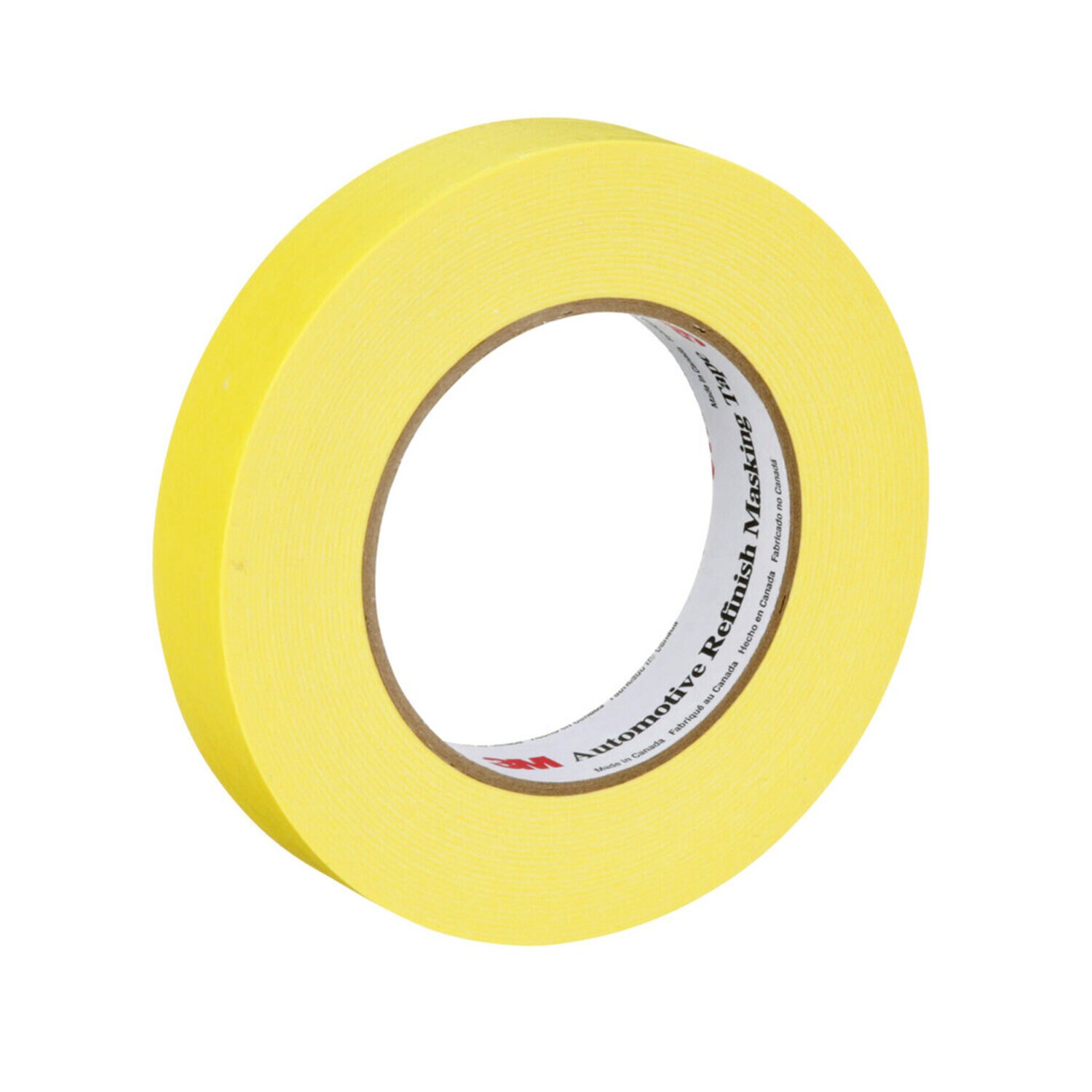7000119816 - 3M Automotive Yellow Masking Tape 388N, 06653, 24 mm x 55 m, 36 /Case