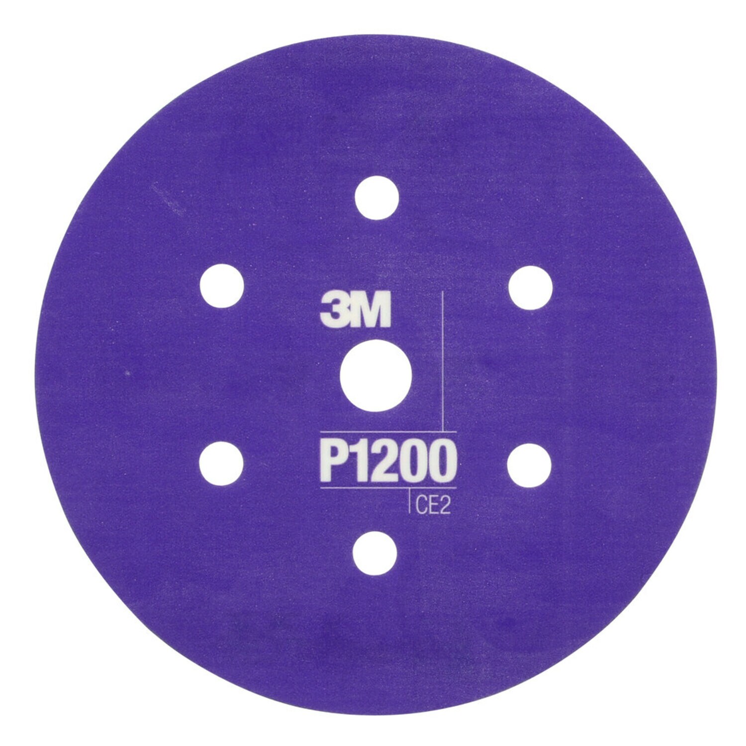 7000120197 - 3M Hookit Flexible Abrasive Disc 270J, 34408, 6 in, Dust Free, P1200, 25 disc per carton, 5 cartons per case