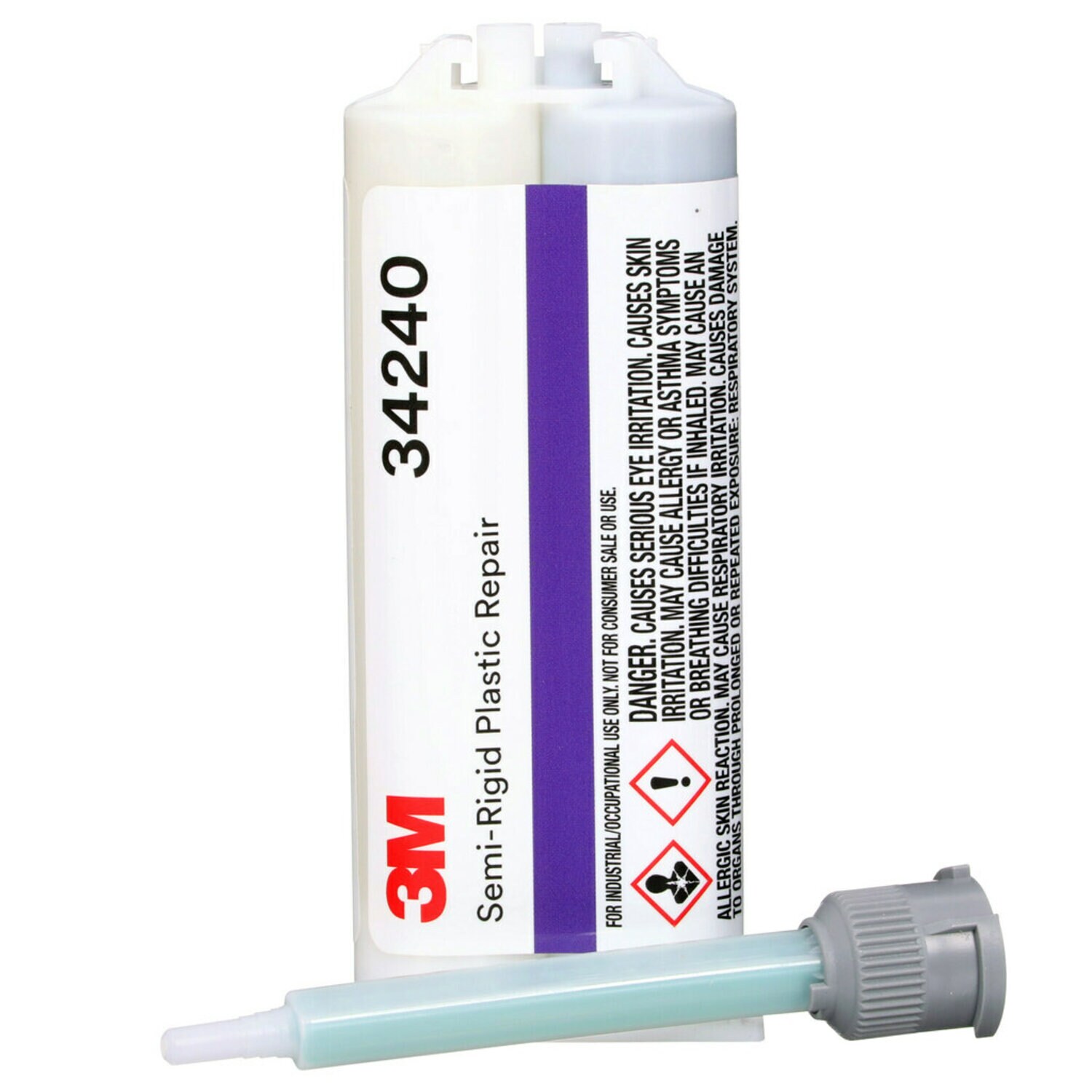 7000045498 - 3M Semi-Rigid Plastic Repair 34240, 47.3 mL Cartridge 6/Case