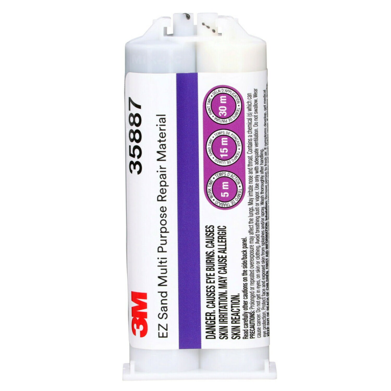 7000045496 - 3M EZ Sand Multi Purpose Repair Material 35887, 47.3 mL Cartridge 6/Case