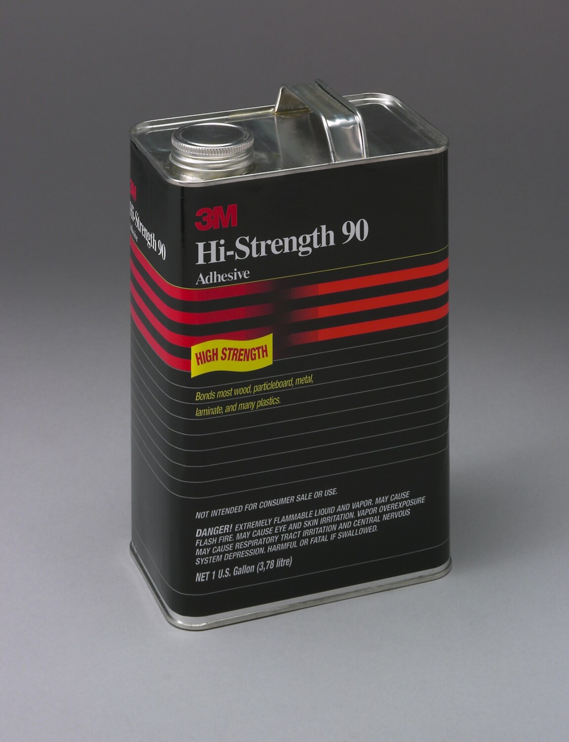 7010299389 - 3M Hi-Strength 90 Adhesive, Clear, 1 Gallon, 1 Can/Case, Sample