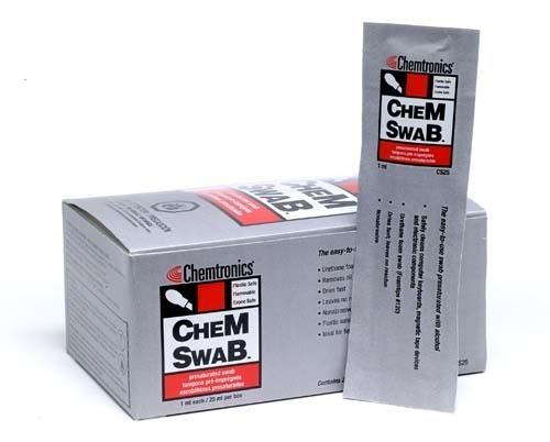 CS25 - CHEMTRONICS CHEMSWAB ALCOHOL SWABS