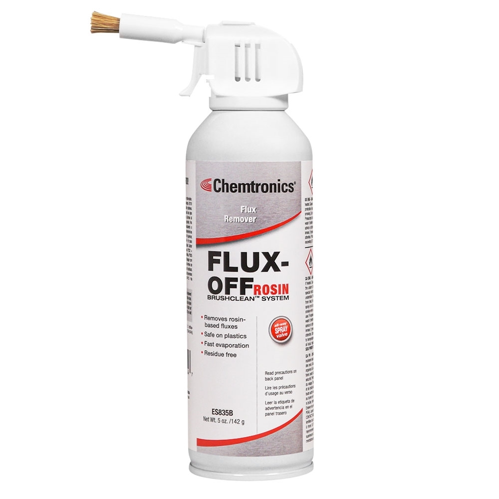 ES835B - CHEMTRONICS FLUX OFF ROSIN FAST DRYING ROSIN FLUX REMOVER 5OZ