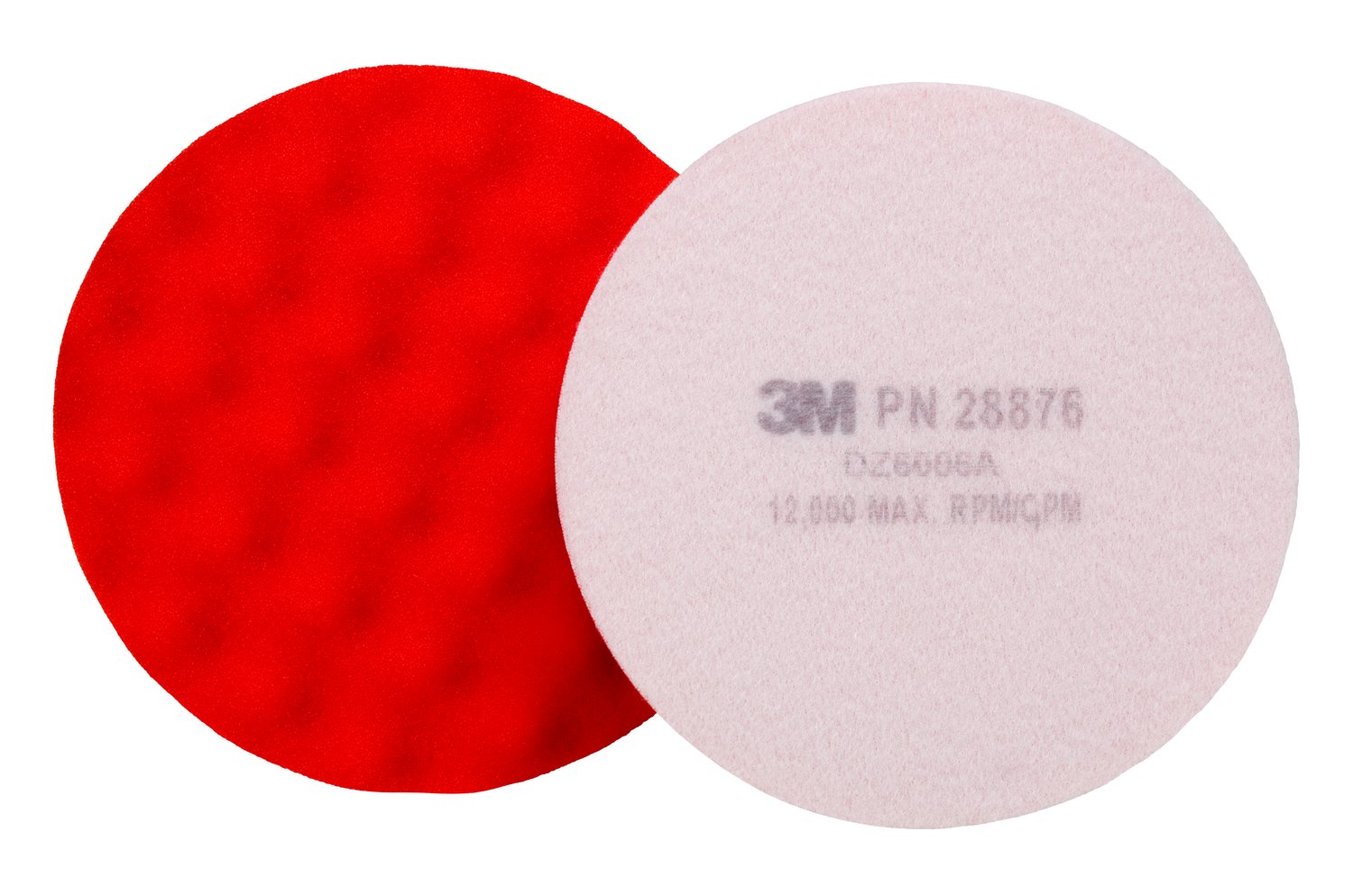 7100085946 - 3M Finesse-it Advanced Foam Buffing Pad, 28876, 5-1/4 in, Red, 10/Bag,
50 ea/Case