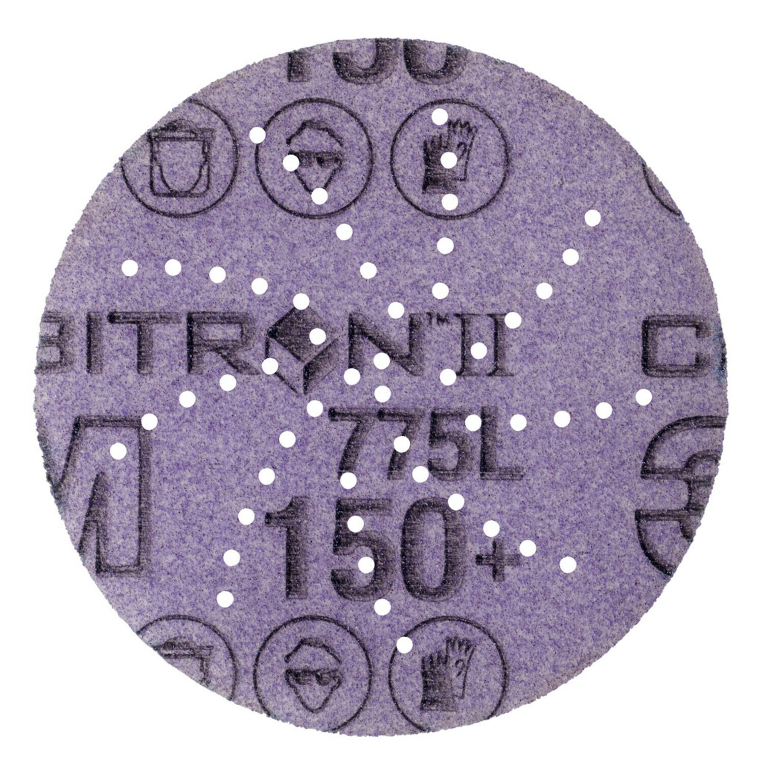7100106717 - 3M Xtract Cubitron II Film Disc 775L, 150+ 3MIL, 3 in, Die 300DS, 50/Carton, 250 ea/Case