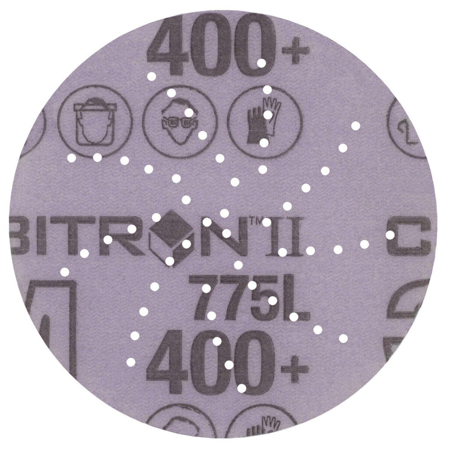 7100145452 - 3M Xtract Cubitron II Film Disc 775L, 400+ 3MIL, 3 in, Die 300DS, 50/Carton, 250 ea/Case