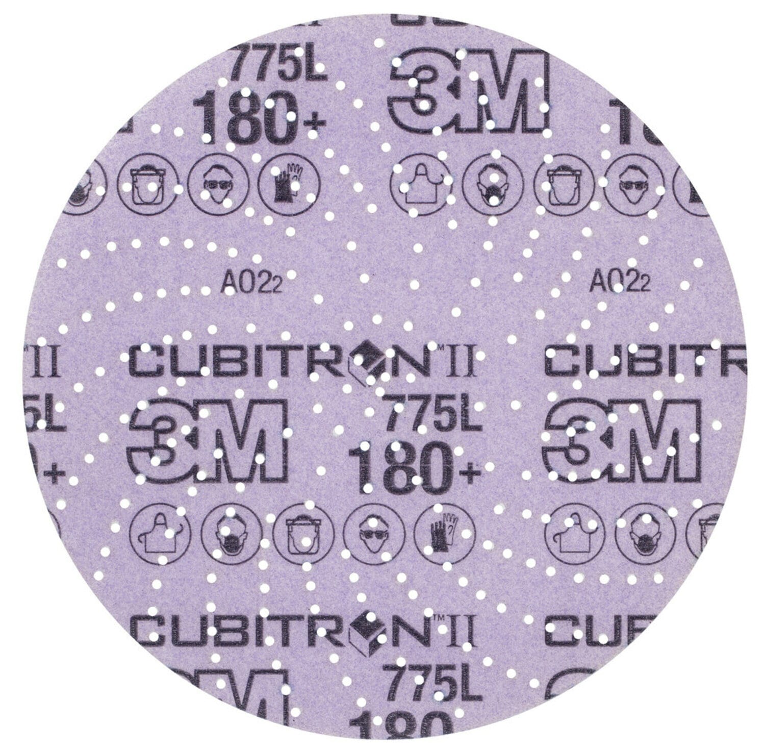 7100235259 - 3M Xtract Cubitron II Film Disc 775L, 180+, 8 in, Die 800LG