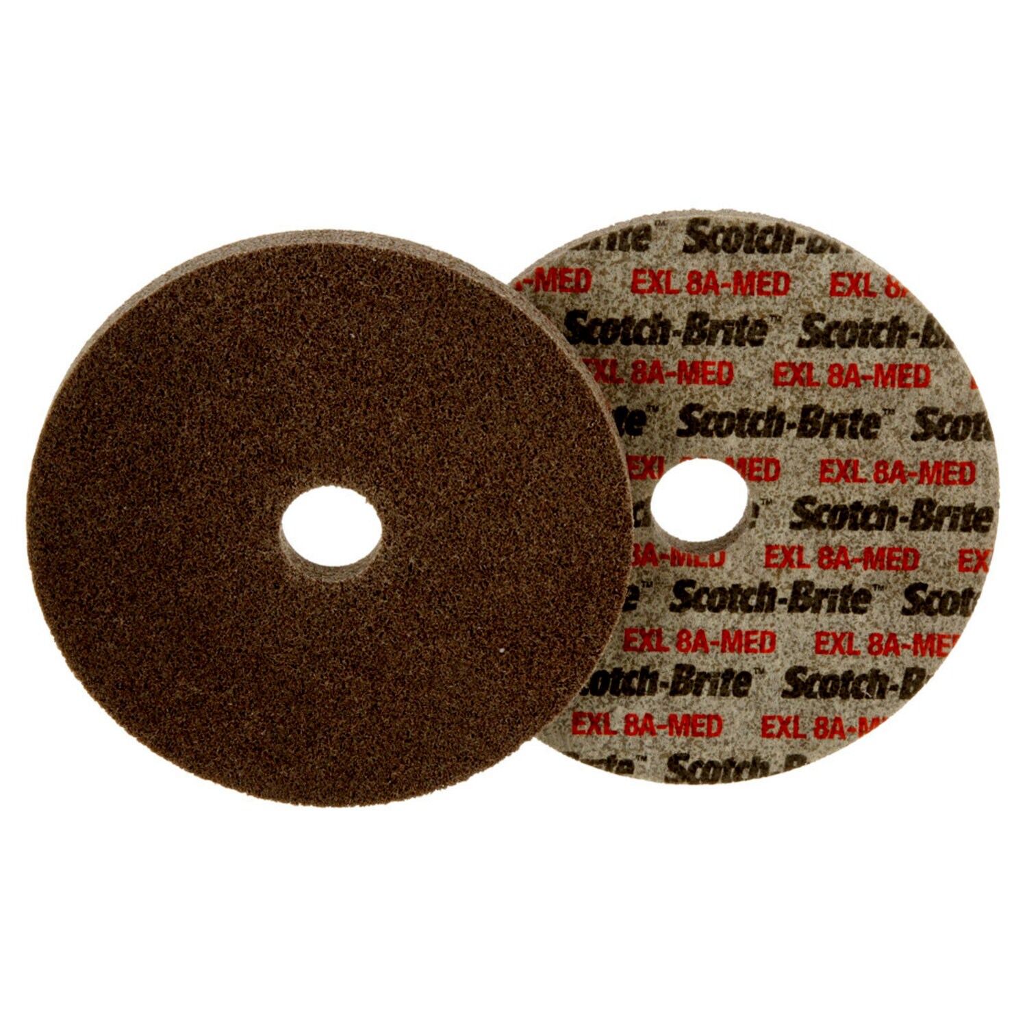 7000000695 - Scotch-Brite EXL Unitized Wheel, XL-UW, 8A Medium, 6 in x 1/2 in x 1 in, 4 ea/Case