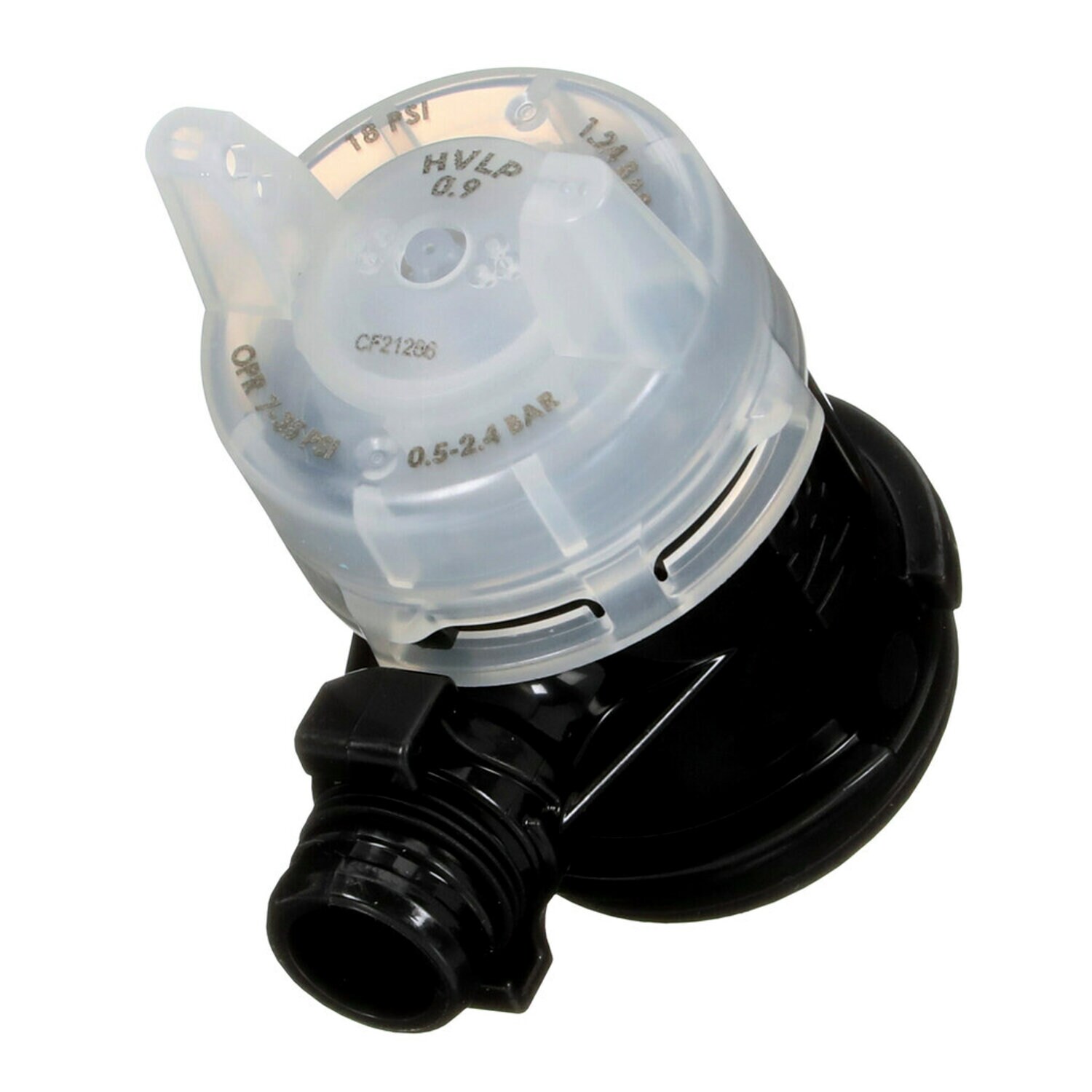 7100271059 - 3M Performance Pressure HVLP Atomizing Head Refill Kit 26809, White, 0.9, 10 Pack, 5 Packs/Case