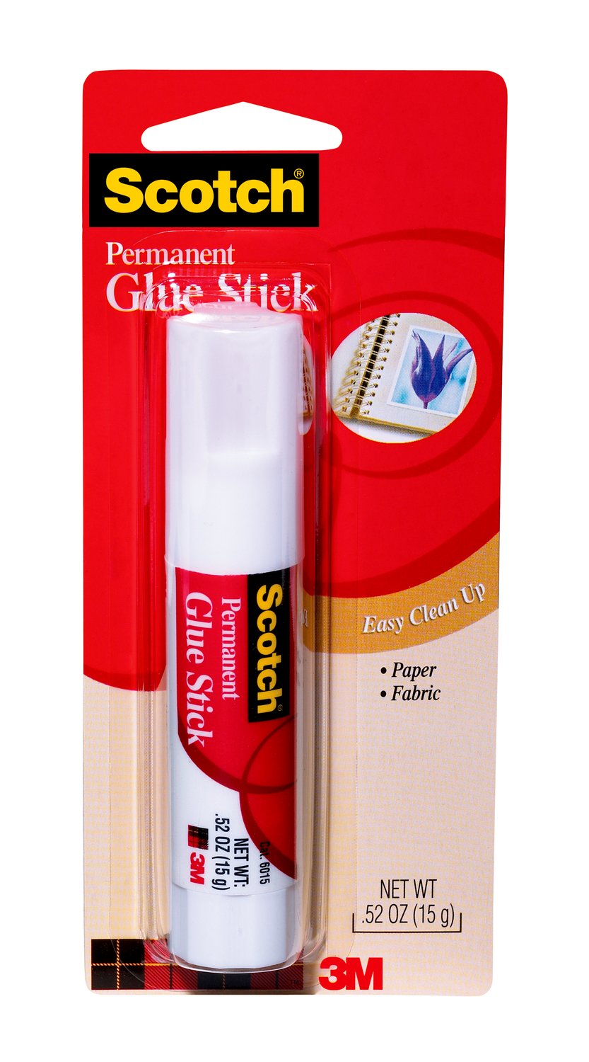 7100040326 - Scotch Glue Stick 6015, .52 oz